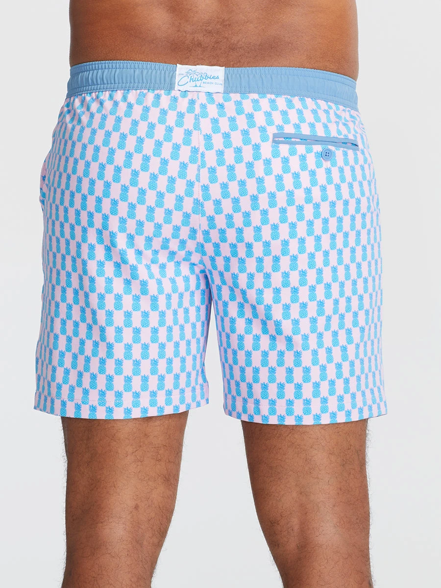 The Check Mates 5.5" (Beach Club Trunk) 2 The Check Mates 5.5" (Beach Club Trunk) - Image 2