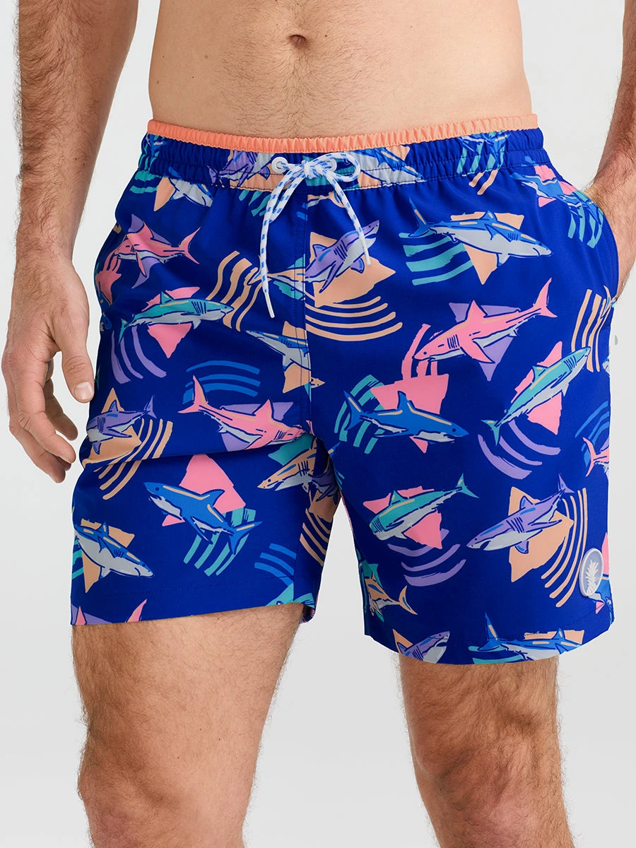 The Daddy Sharks 7" (Classic Swim Trunk) 1 The Daddy Sharks 7" (Classic Swim Trunk)