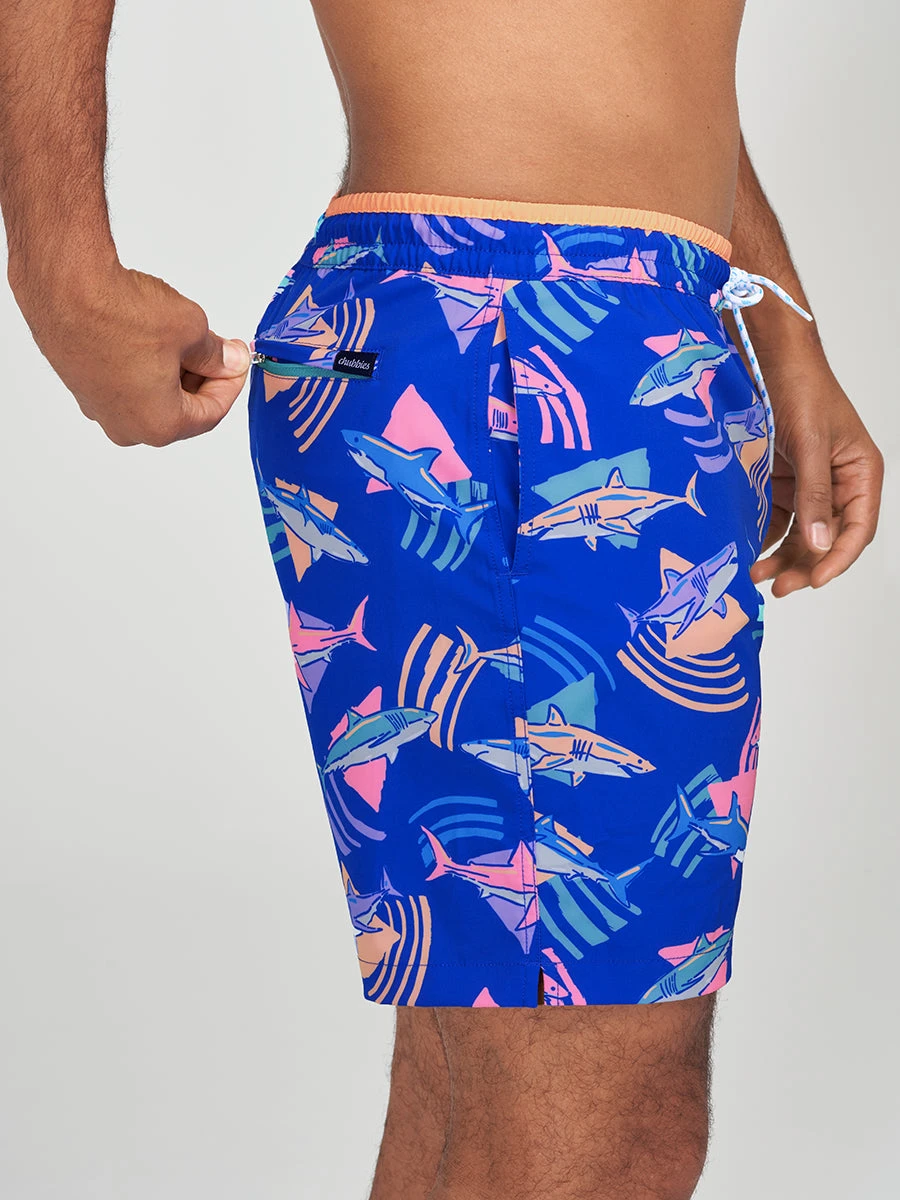 The Daddy Sharks 7" (Lined Classic Swim Trunk) 5 The Daddy Sharks 7" (Lined Classic Swim Trunk) - Image 5