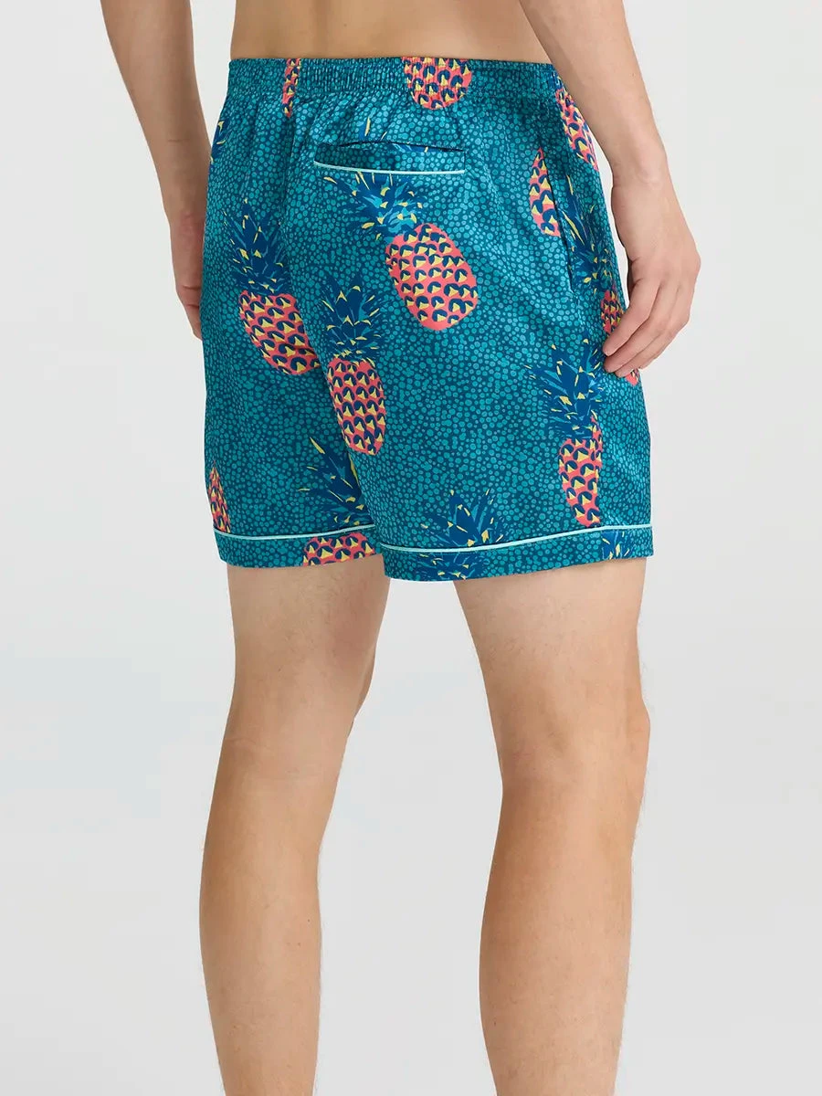 The Green Giants (Satin Pajama Short) 3 The Green Giants (Satin Pajama Short) - Image 3