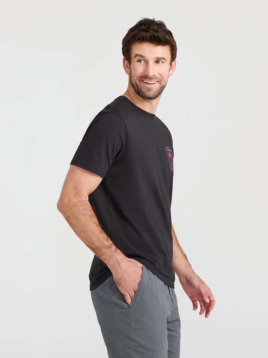 T-Shirt (Island Time - Black) 3 T-Shirt (Island Time - Black) - Image 3