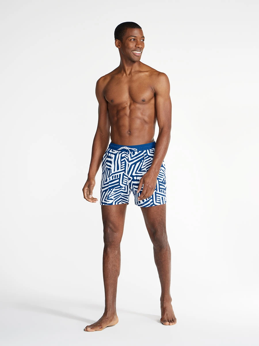 The Navy Nauticals 5.5" (Beach Club Trunk) 3 The Navy Nauticals 5.5" (Beach Club Trunk) - Image 3