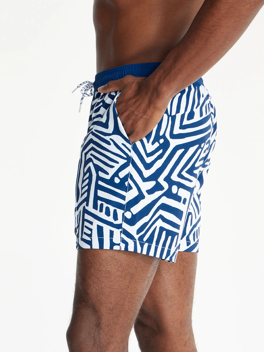 The Navy Nauticals 5.5" (Beach Club Trunk) 5 The Navy Nauticals 5.5" (Beach Club Trunk) - Image 5