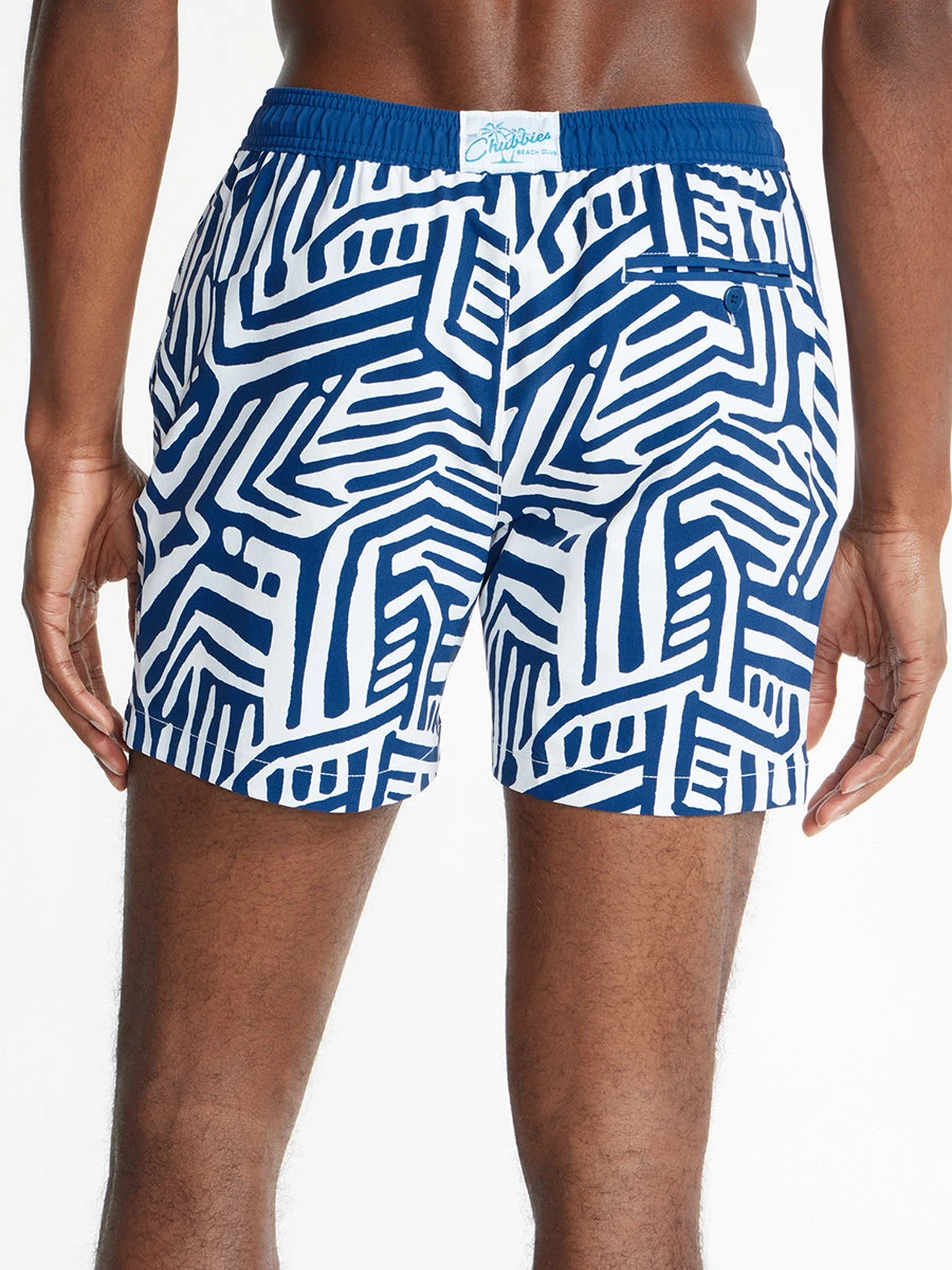 The Navy Nauticals 5.5" (Beach Club Trunk) 2 The Navy Nauticals 5.5" (Beach Club Trunk) - Image 2