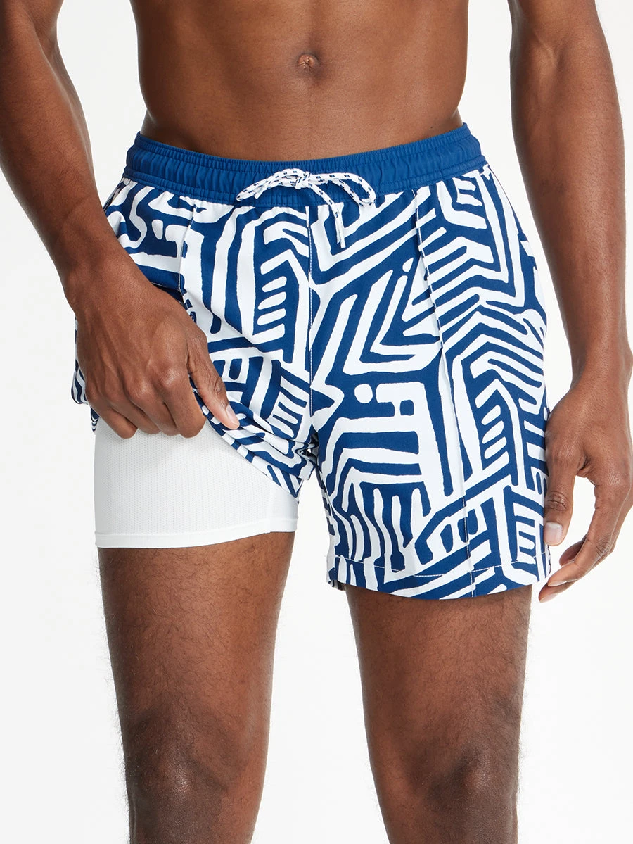 The Navy Nauticals 5.5" (Beach Club Trunk) 1 The Navy Nauticals 5.5" (Beach Club Trunk)