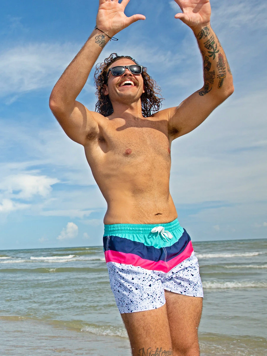 The Aquatic Libations 4" (Classic Swim Trunk) 2 The Aquatic Libations 4" (Classic Swim Trunk) - Image 2