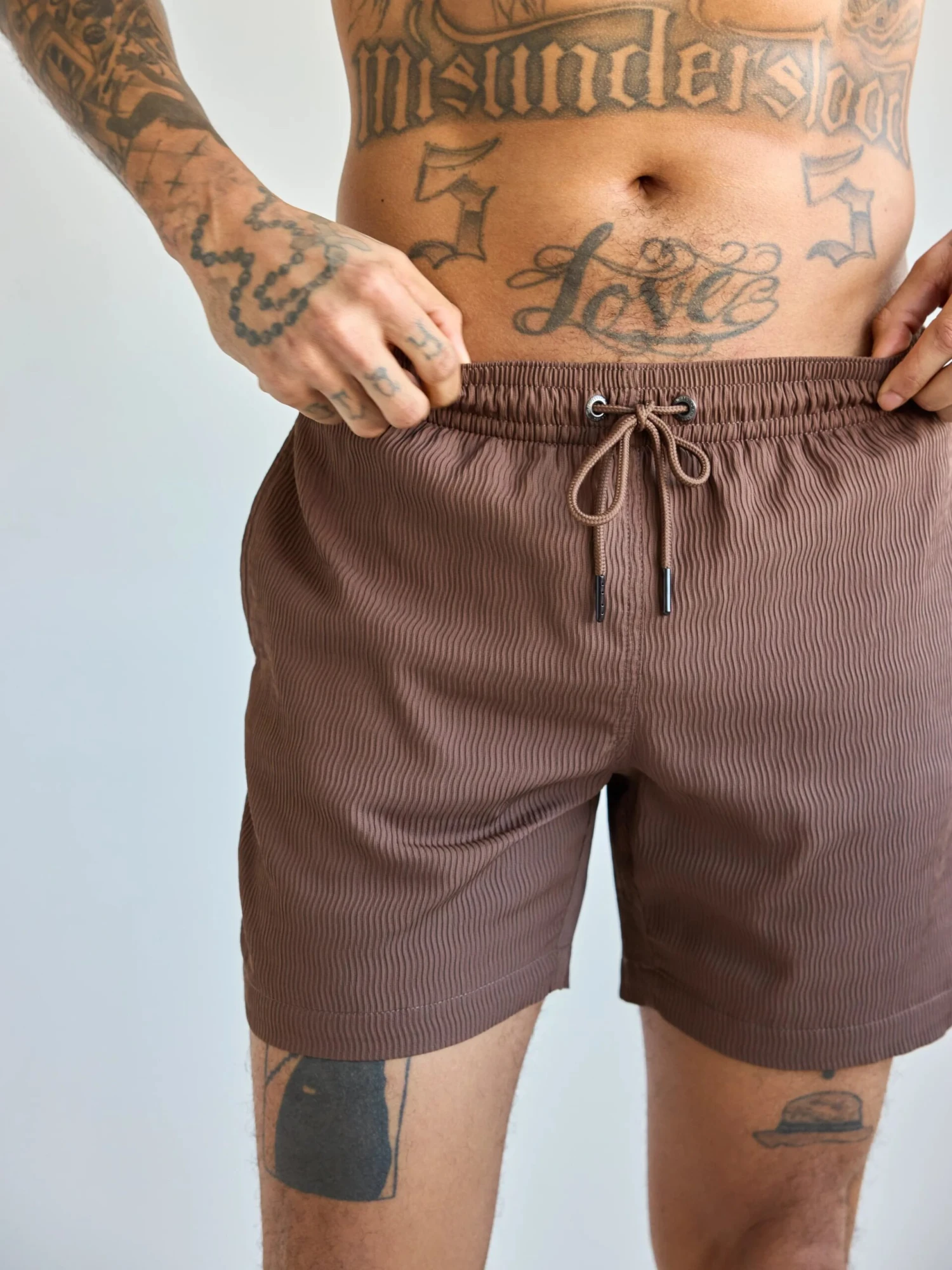 The Hot Chocolates 5.5" (Textured Lined Swim) 2 The Hot Chocolates 5.5" (Textured Lined Swim) - Image 2