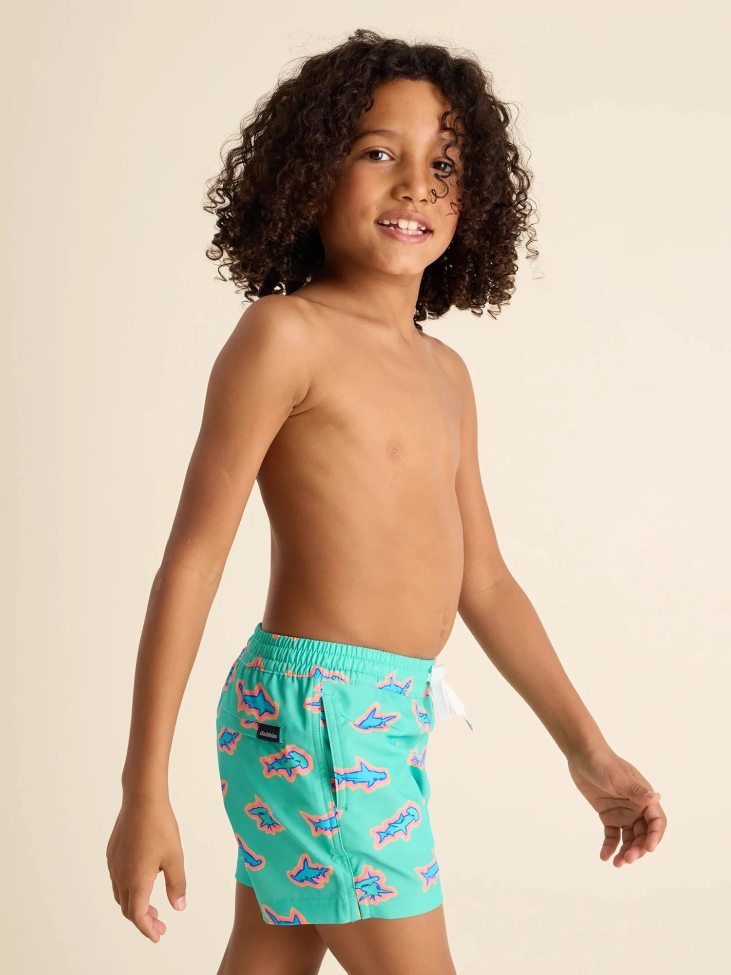 The Apex Swimmers (Boys Lined Classic Swim Trunk- Shorter) - Image 3
