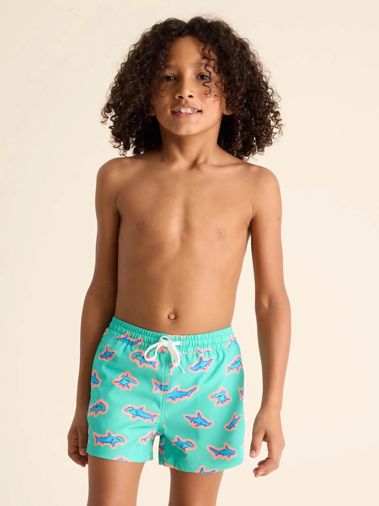 The Apex Swimmers (Boys Lined Classic Swim Trunk- Shorter) - Image 4
