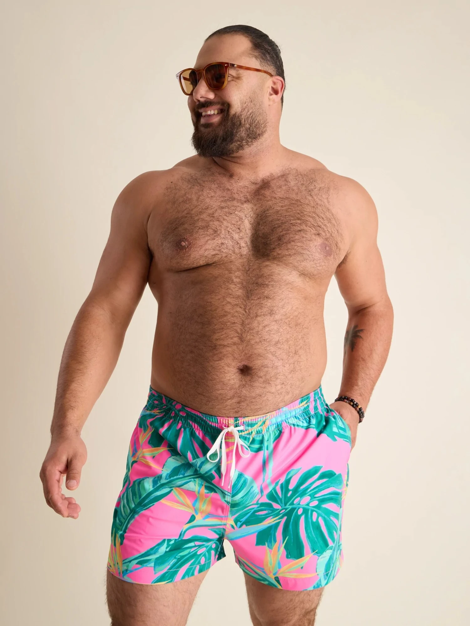 The Birds Of Paradise 4" (Classic Lined Swim Trunk) - Image 4