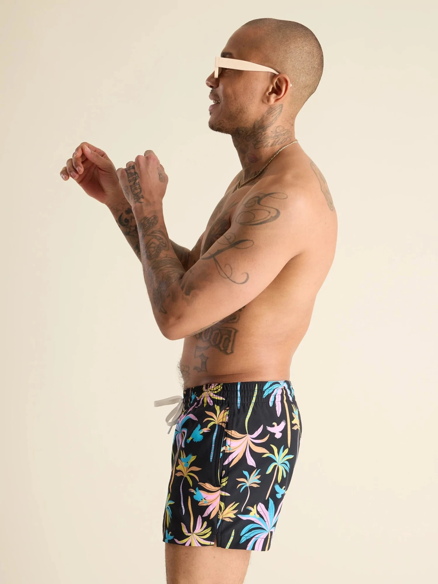 The Black Light Nights 4" (Classic Swim Trunk) - Image 3