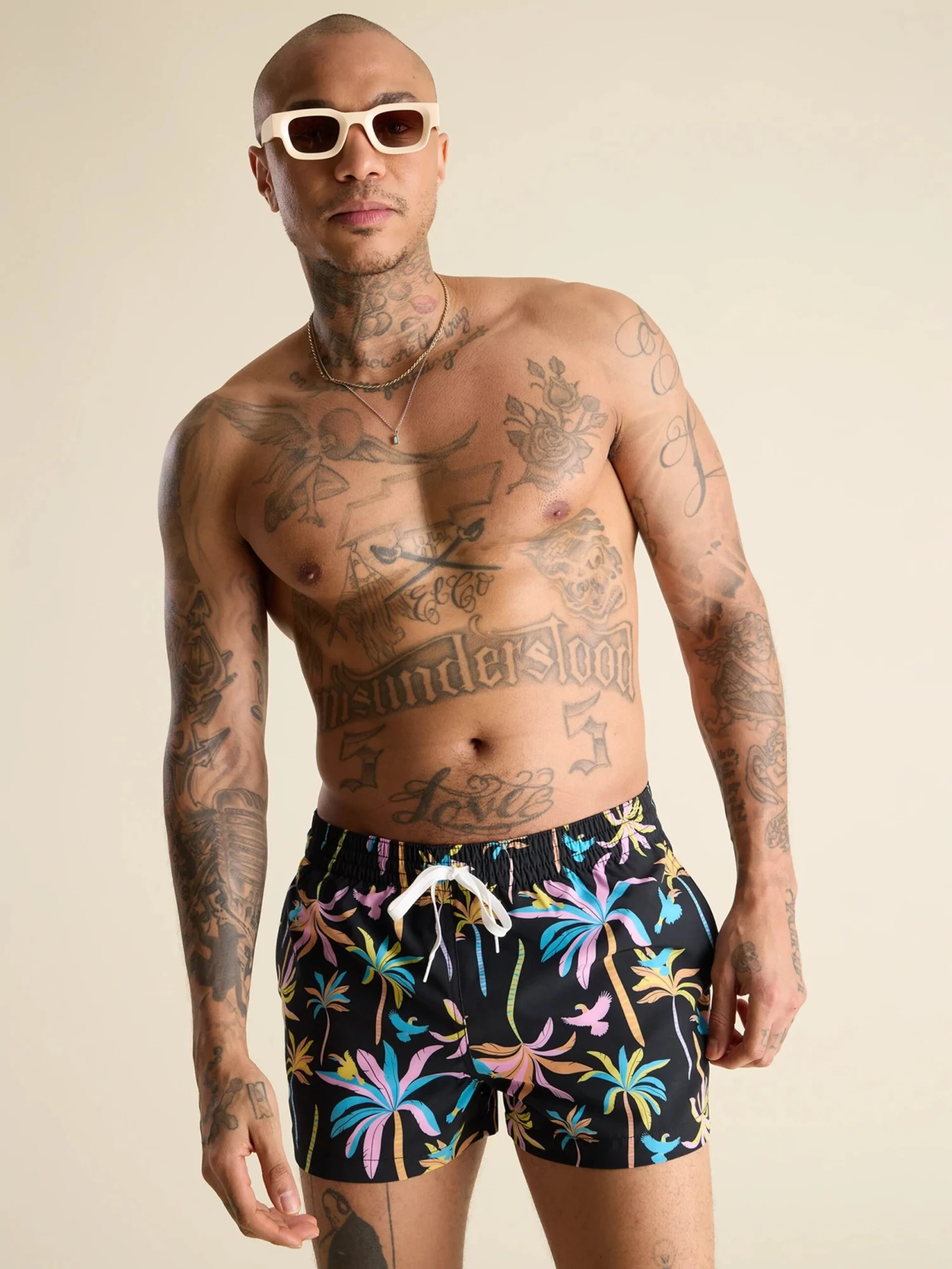 The Black Light Nights 4" (Classic Swim Trunk) - Image 4