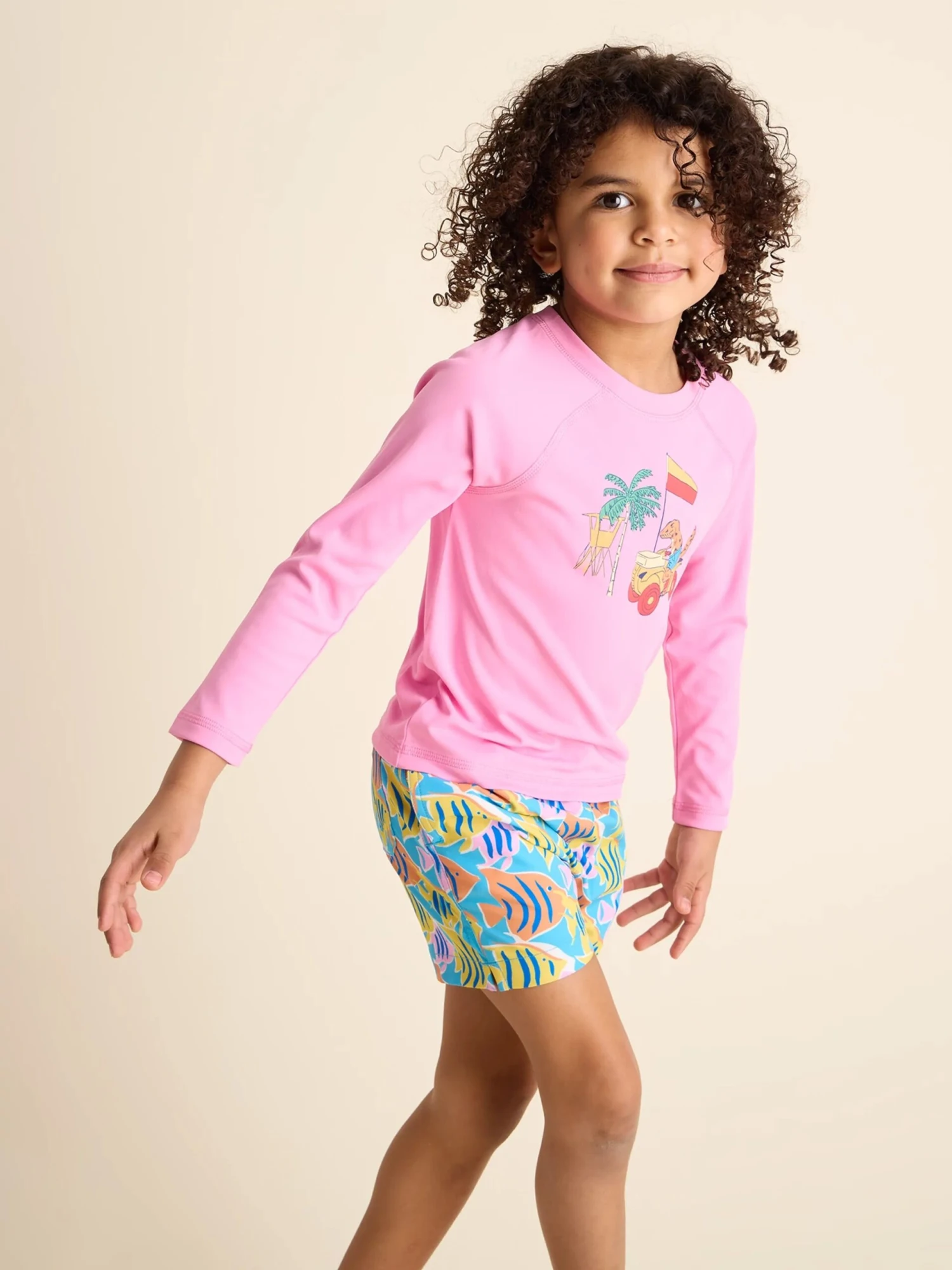 The Dino Racers (Toddler Rashguard) 4 The Dino Racers (Toddler Rashguard) - Image 4