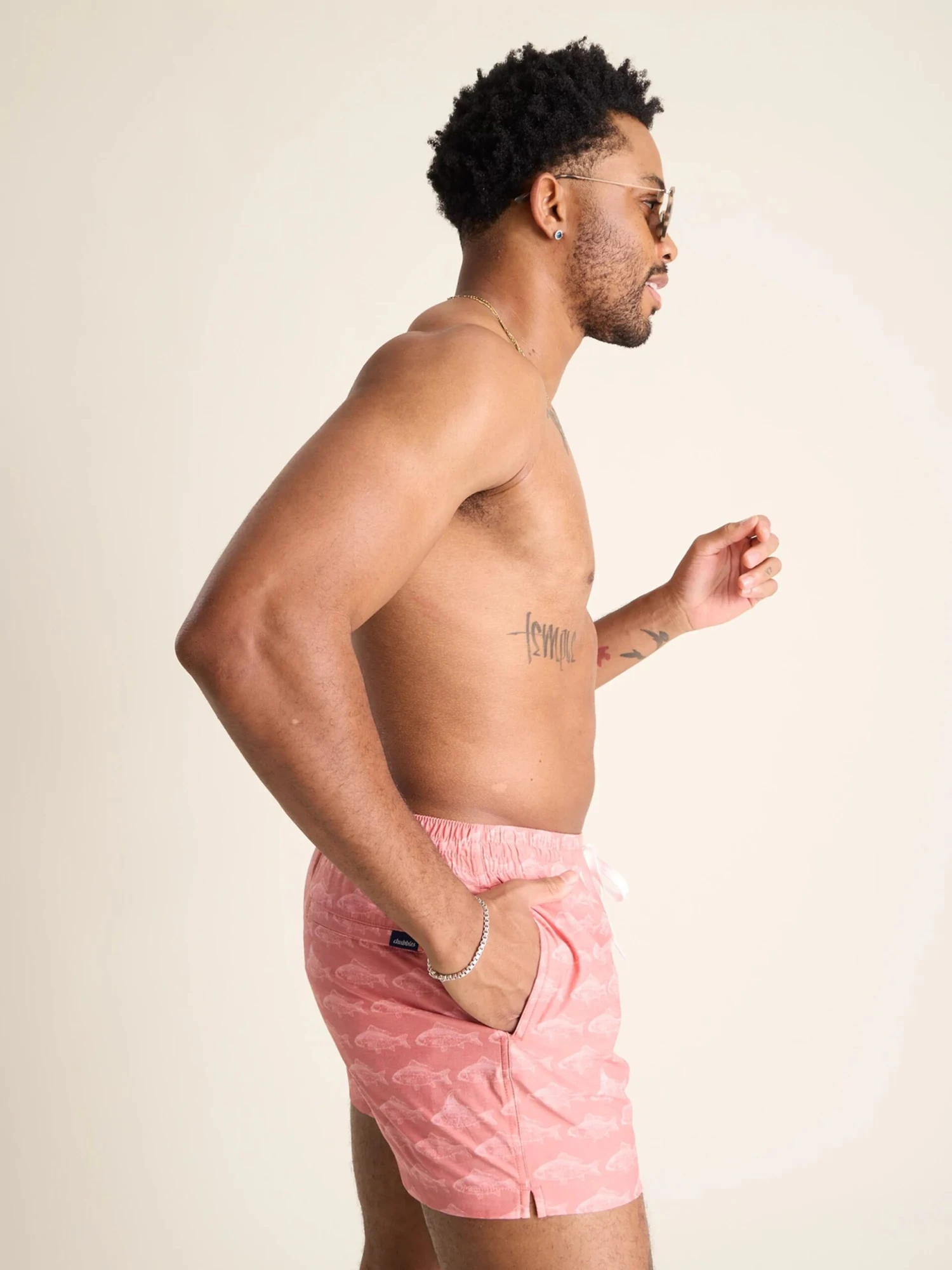 The Fintastics 4" (Faded Classic Lined Swim Trunk) 2 The Fintastics 4" (Faded Classic Lined Swim Trunk) - Image 2