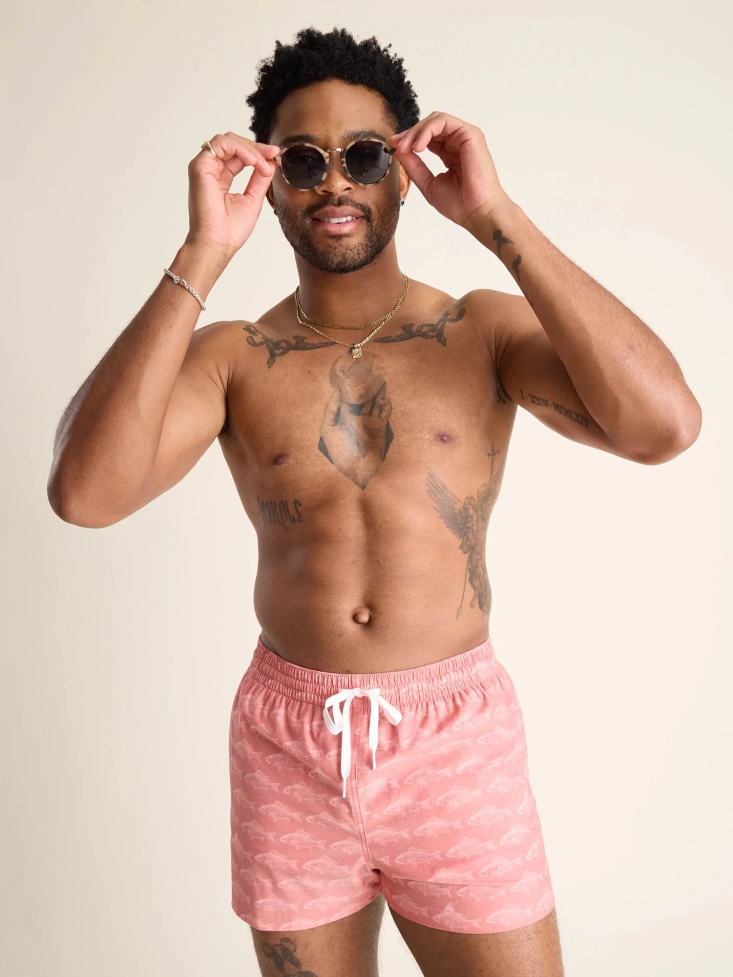 The Fintastics 4" (Faded Classic Lined Swim Trunk) 4 The Fintastics 4" (Faded Classic Lined Swim Trunk) - Image 4