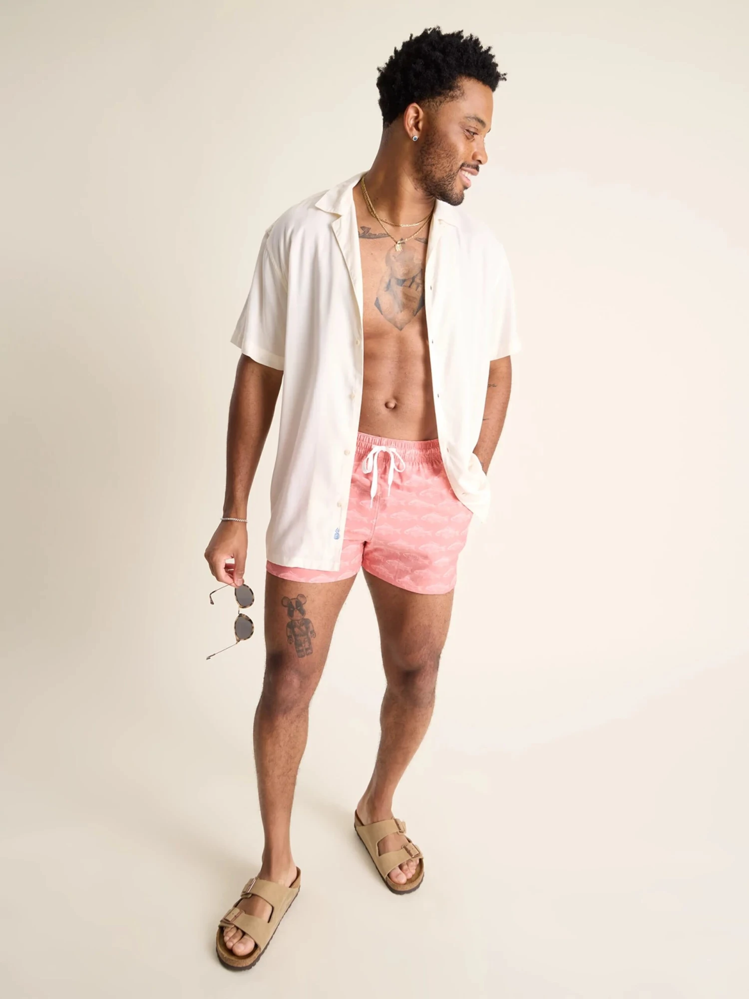 The Fintastics 4" (Faded Classic Lined Swim Trunk) 5 The Fintastics 4" (Faded Classic Lined Swim Trunk) - Image 5