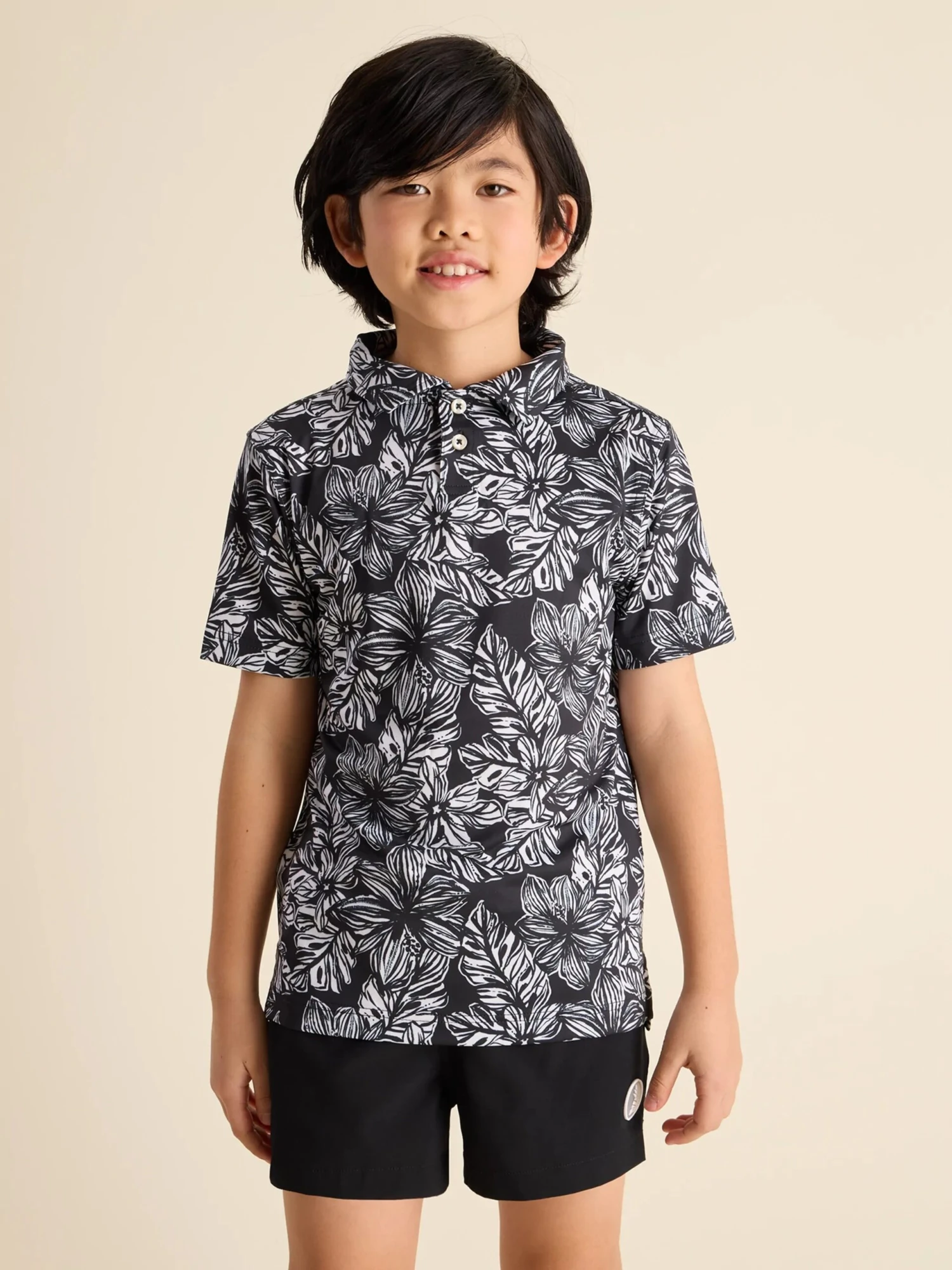 The Floral Estate (Boys Performance Polo) 1 The Floral Estate (Boys Performance Polo)
