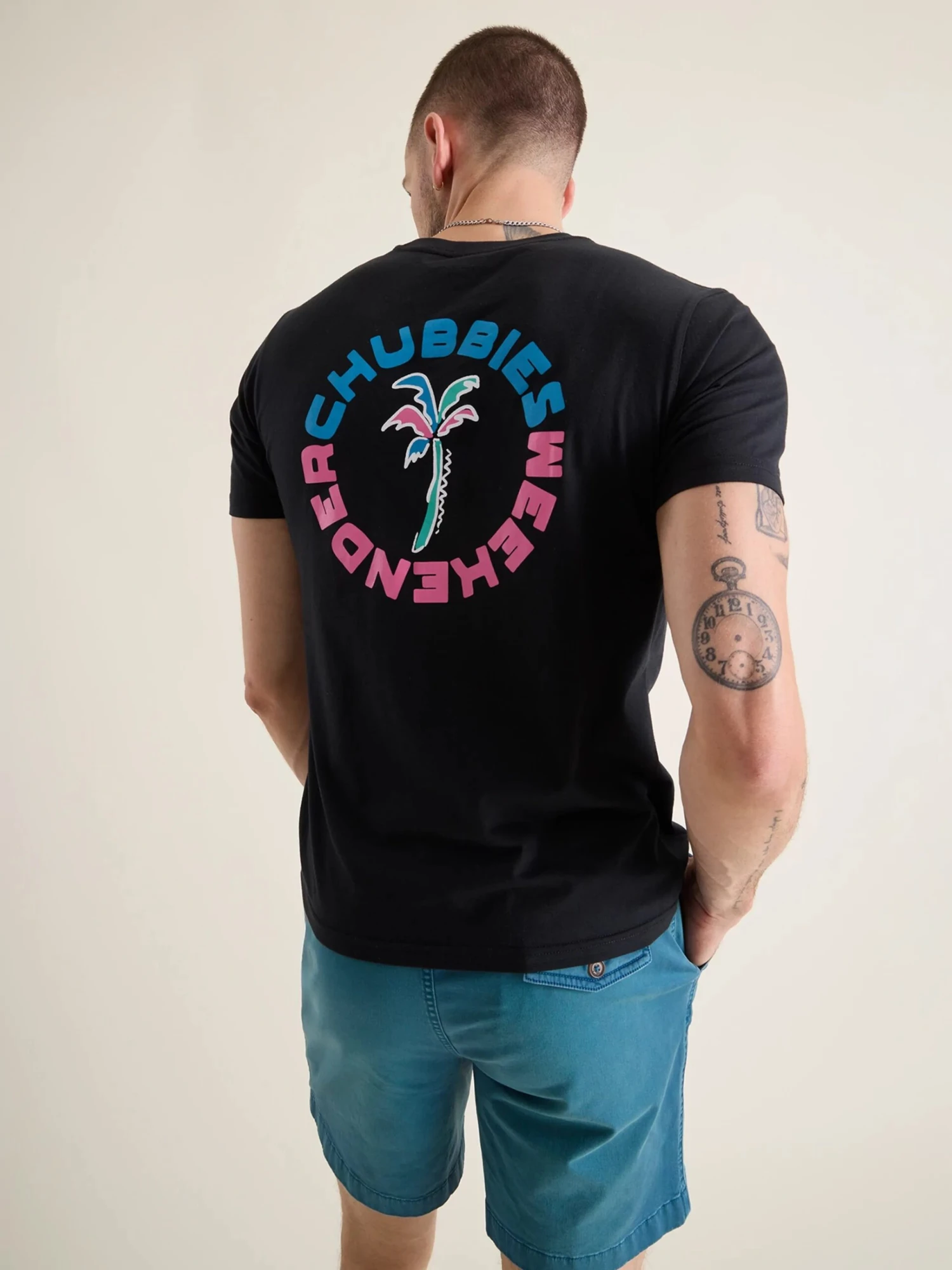 The Havana Night (Non Pocket T-Shirt) - Black - Image 2