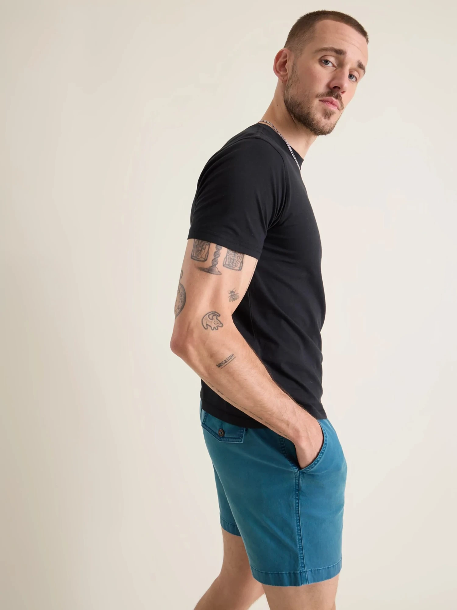 The Havana Night (Non Pocket T-Shirt) - Black - Image 3