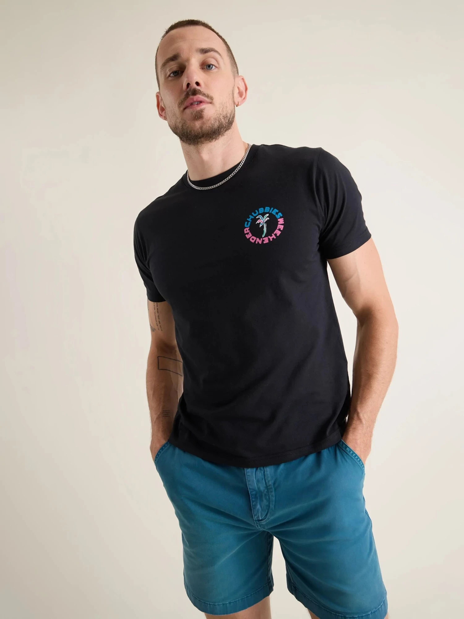 The Havana Night (Non Pocket T-Shirt) - Black - Image 4