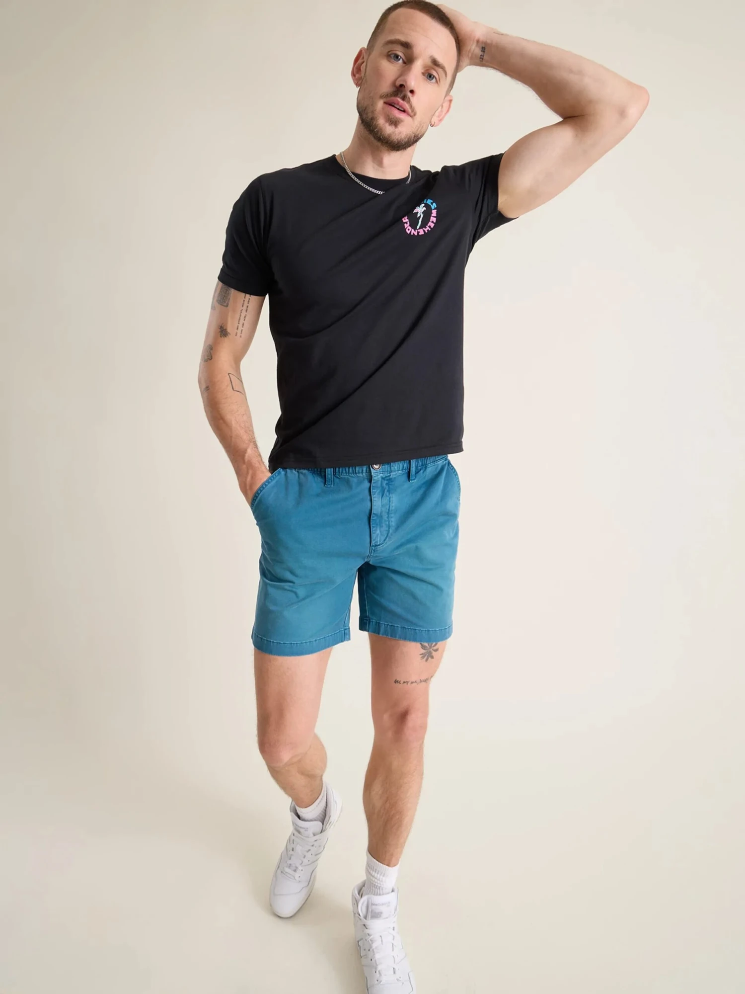 The Havana Night (Non Pocket T-Shirt) - Black - Image 5