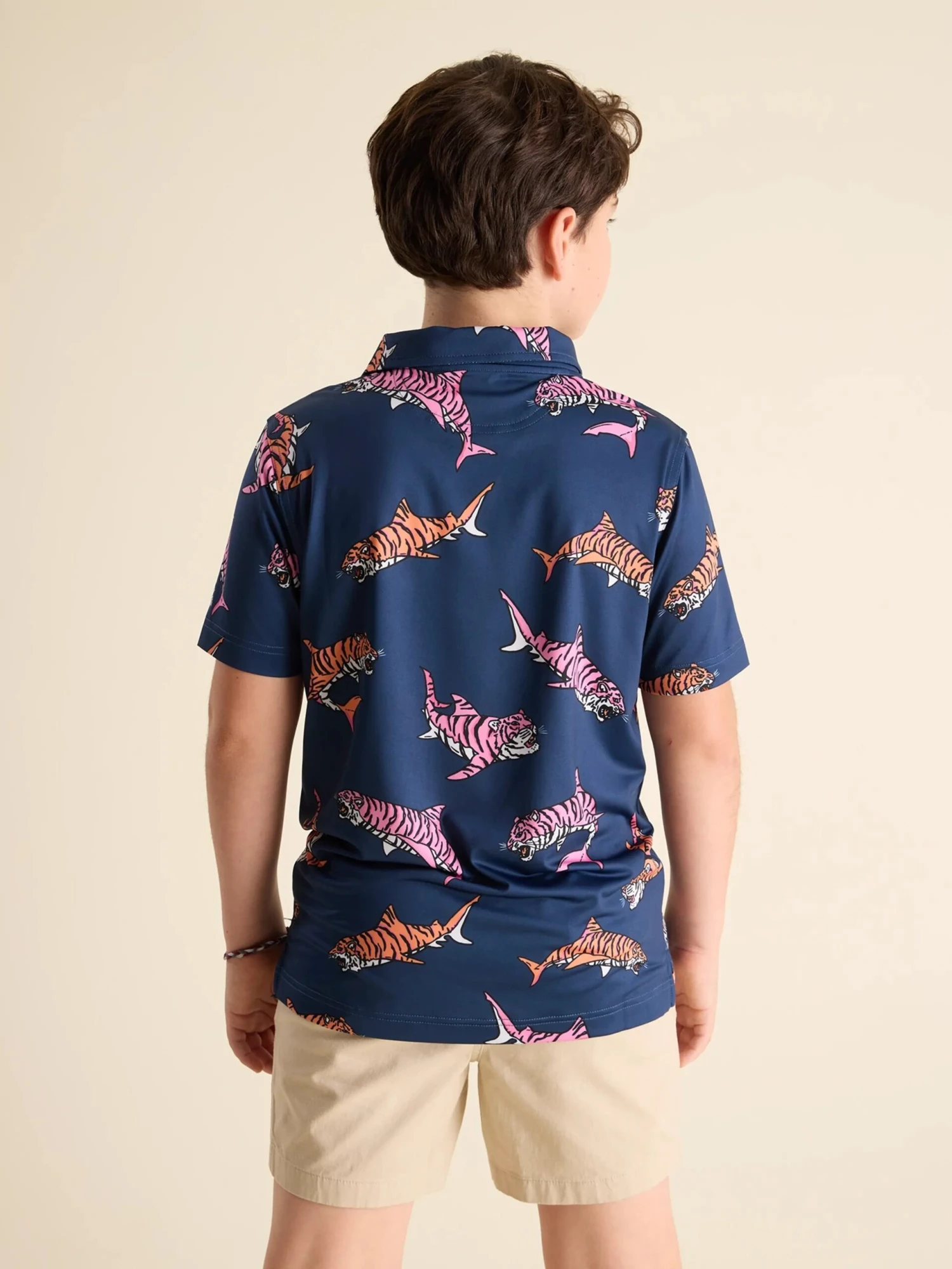 The King Of The Sea (Boys Performance Polo) - Image 2