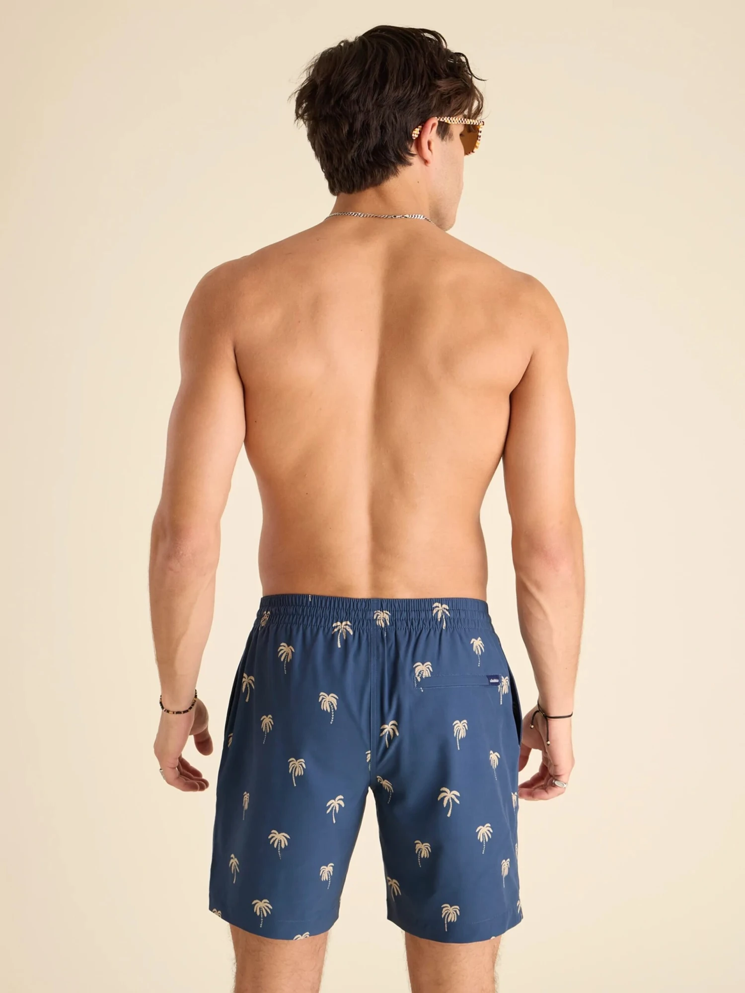 The Midnight Palms 7" (Classic Lined Swim Trunk) 2 The Midnight Palms 7" (Classic Lined Swim Trunk) - Image 2