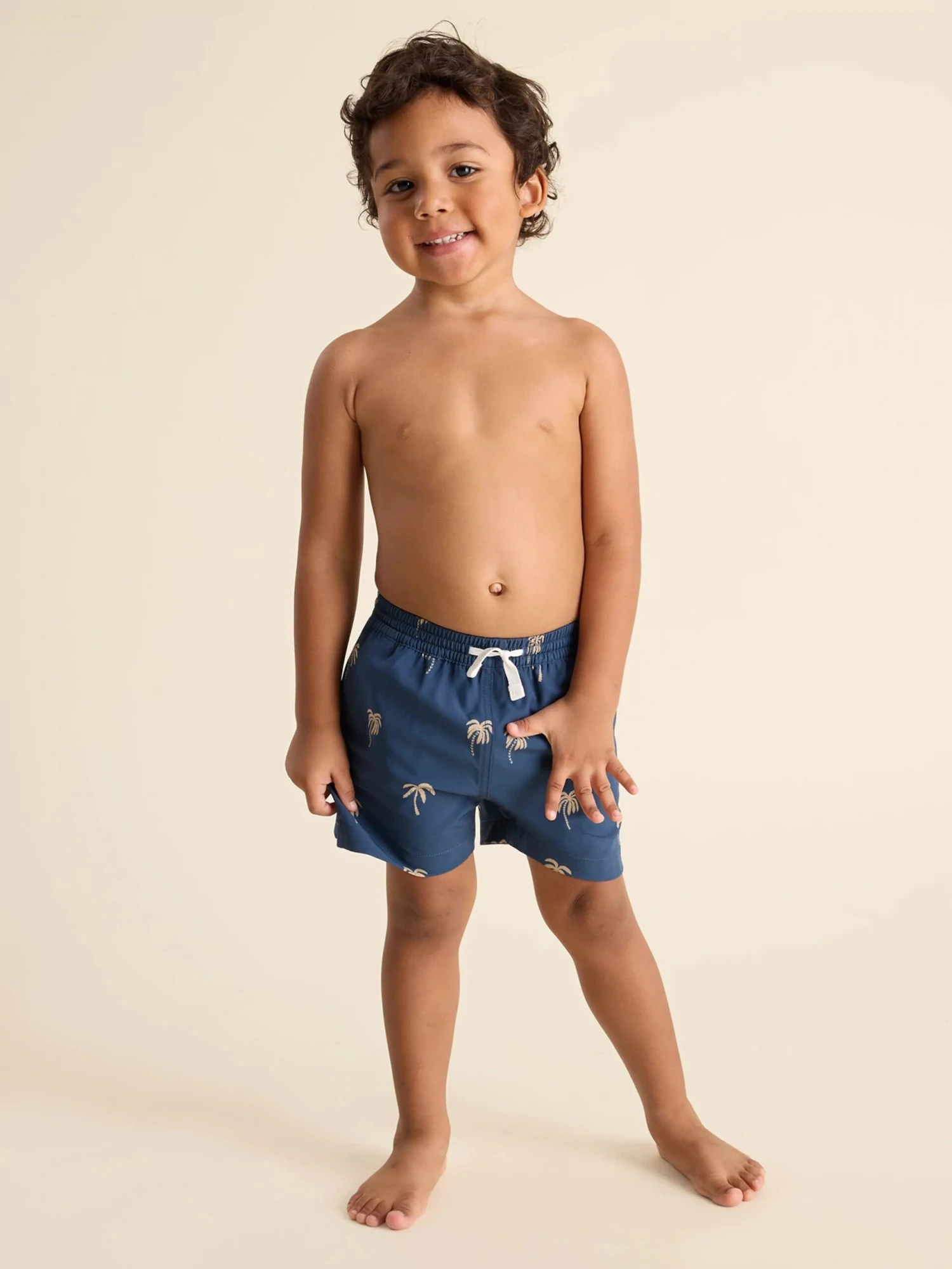 The Midnight Palms (Toddler Swim Trunk) 1 The Midnight Palms (Toddler Swim Trunk)