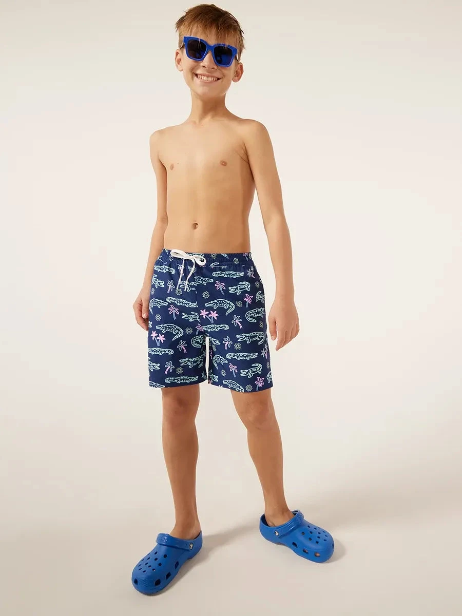 The Neon Glades (Boys Classic Swim Trunk) 6 The Neon Glades (Boys Classic Swim Trunk) - Image 6