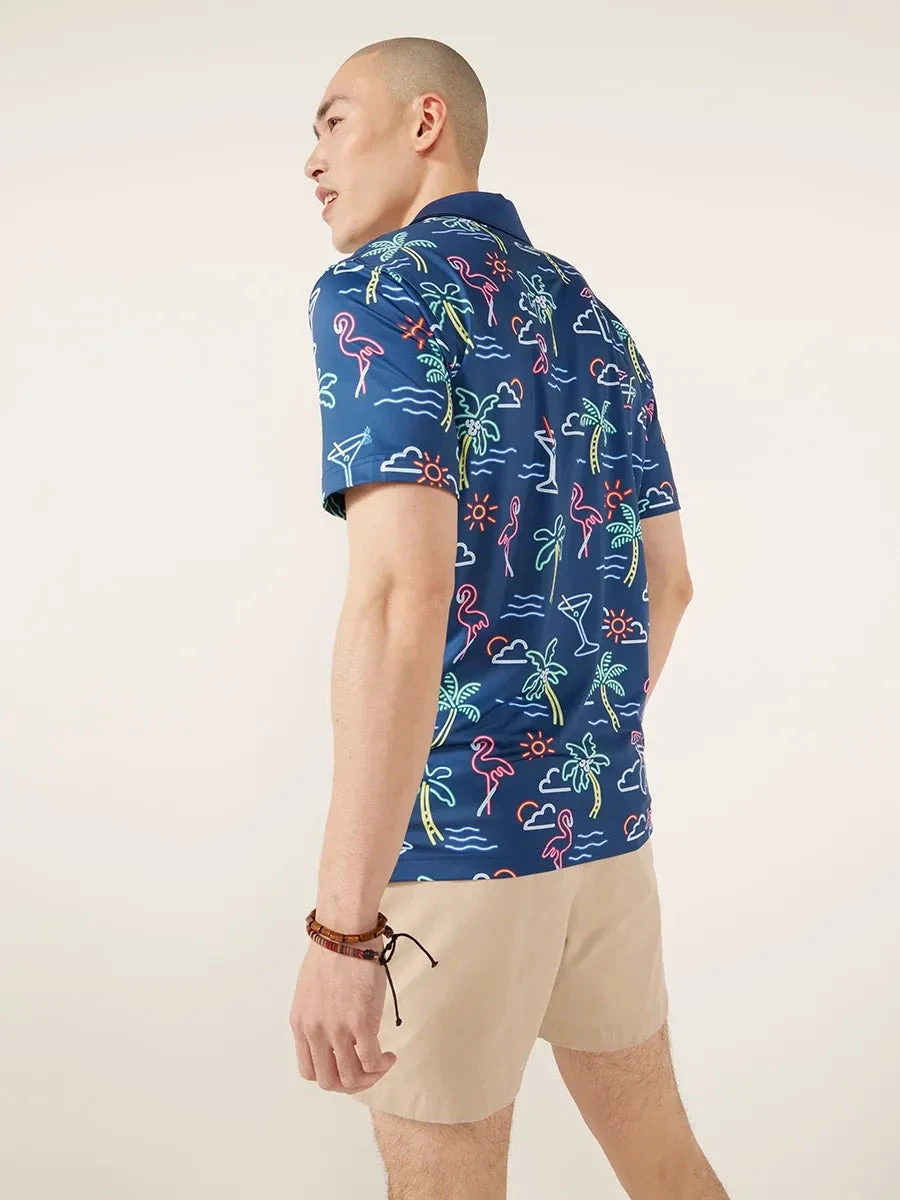 The Neon Light (Performance Polo) 2 The Neon Light (Performance Polo) - Image 2