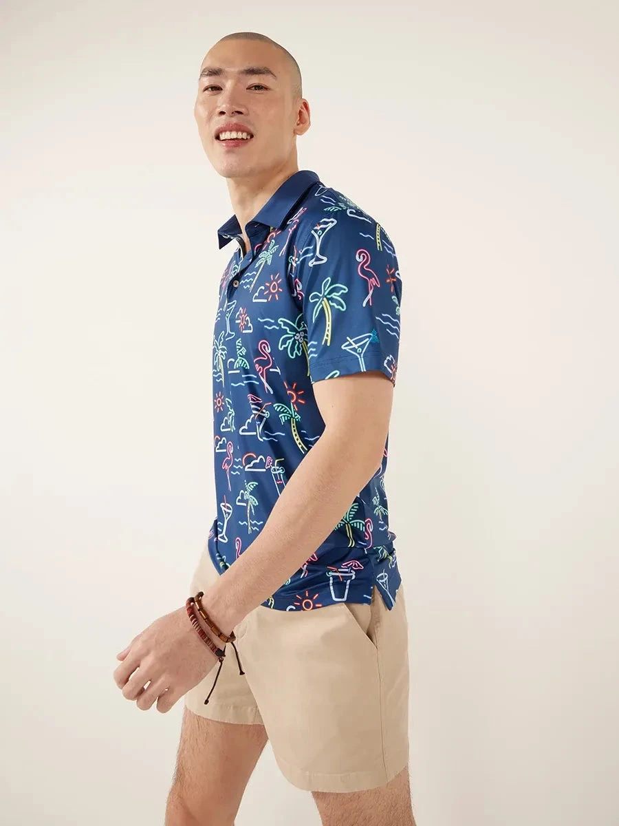 The Neon Light (Performance Polo) 3 The Neon Light (Performance Polo) - Image 3