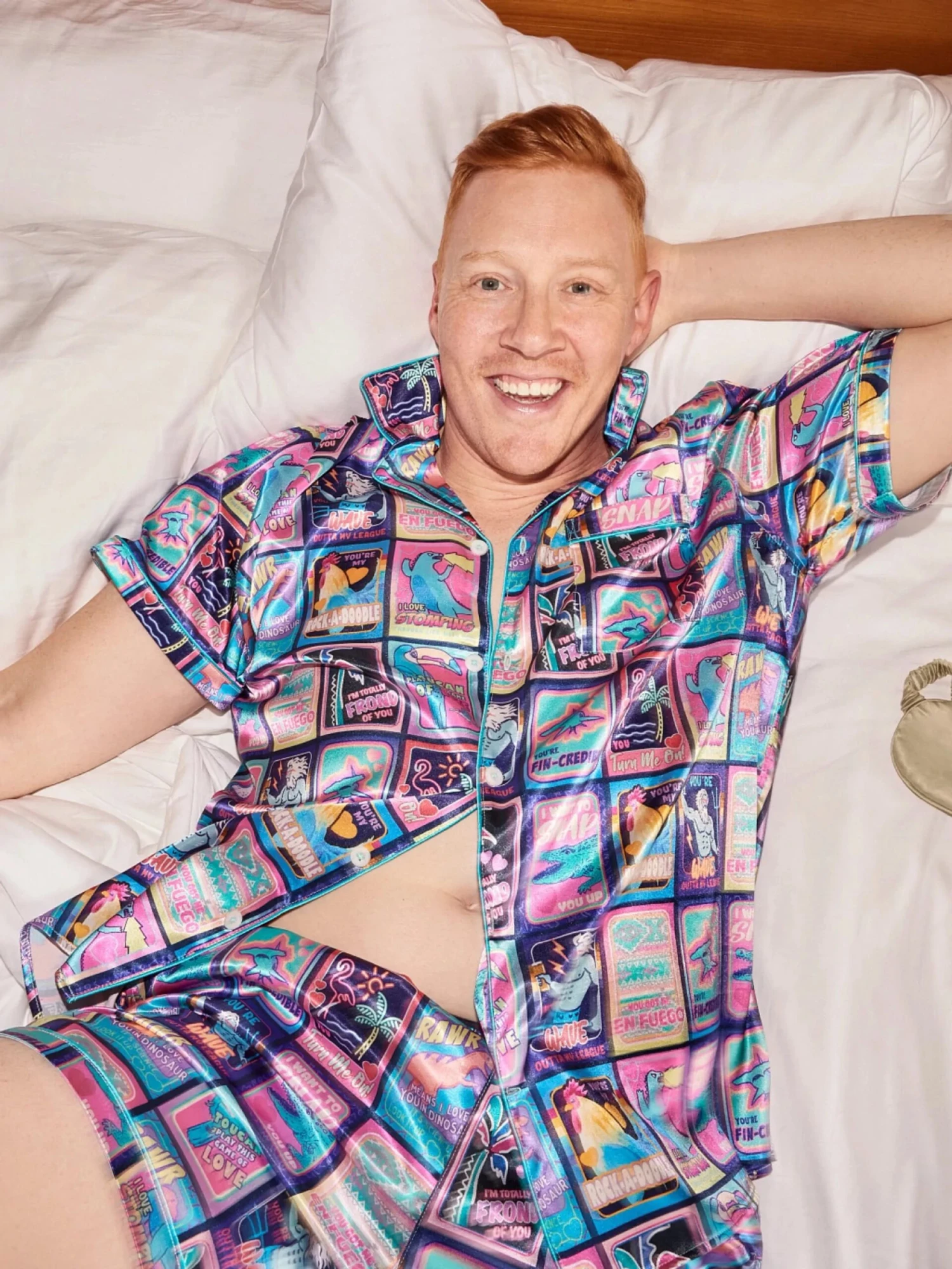 The Please Love Mes (Satin Sleep Short) 2 The Please Love Mes (Satin Sleep Short) - Image 2