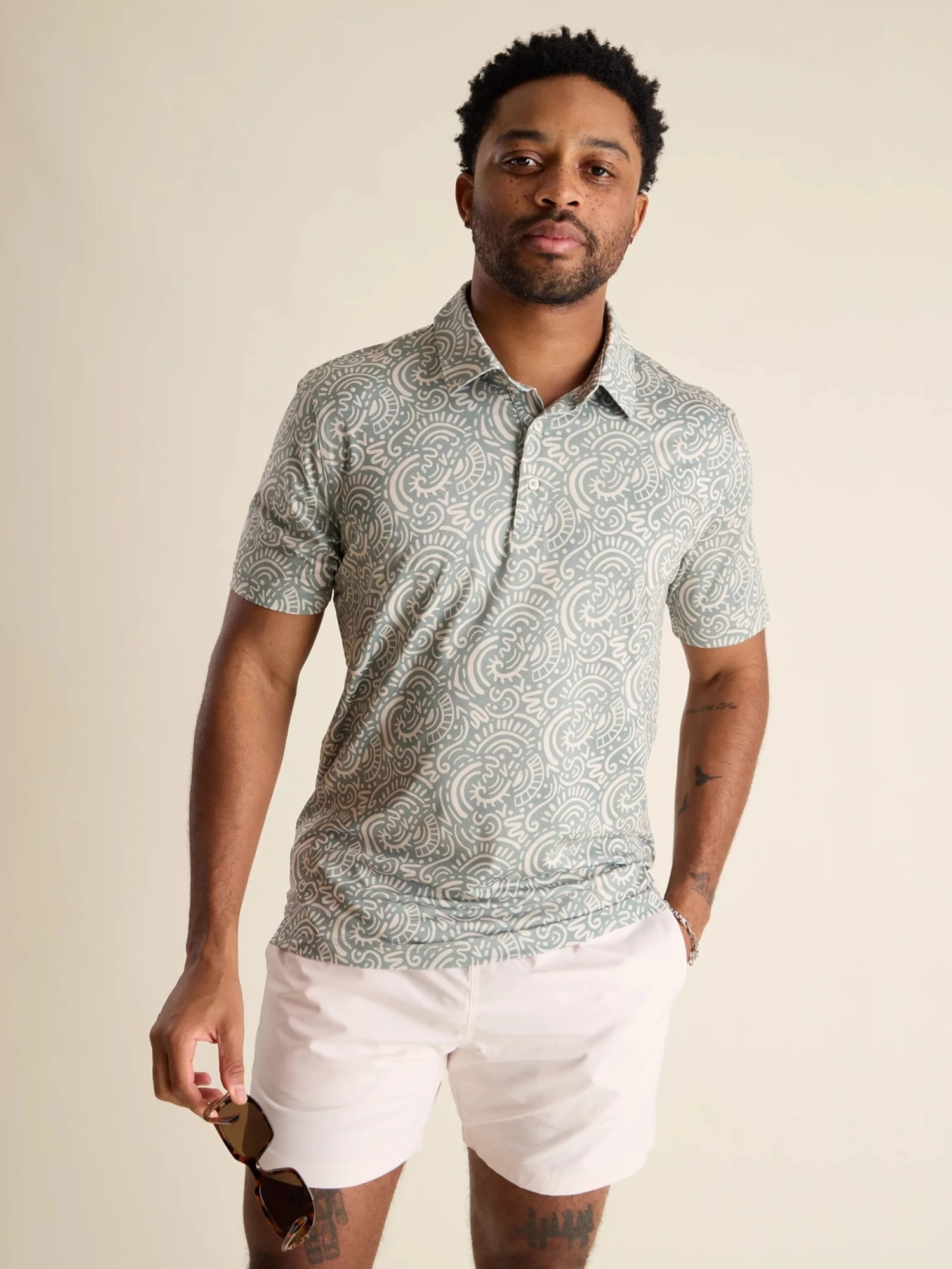 The Screen Saver (Performance Polo) - Green 1 The Screen Saver (Performance Polo) - Green