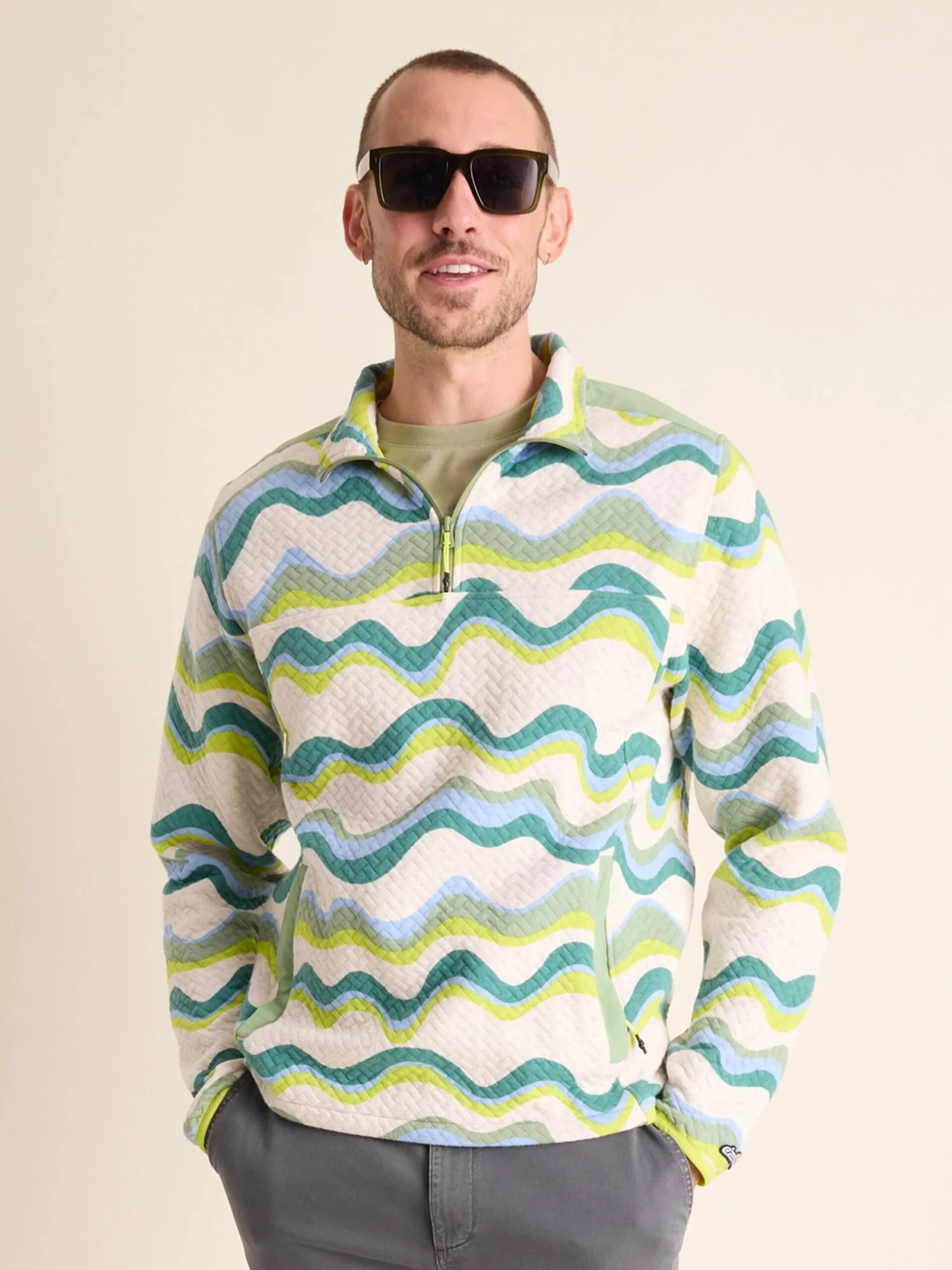 The Side Swipe (Quilted Quarter-Zip) 1 The Side Swipe (Quilted Quarter-Zip)