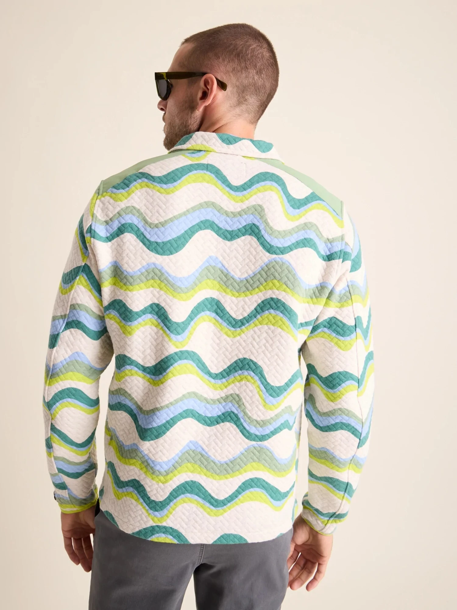 The Side Swipe (Quilted Quarter-Zip) 2 The Side Swipe (Quilted Quarter-Zip) - Image 2