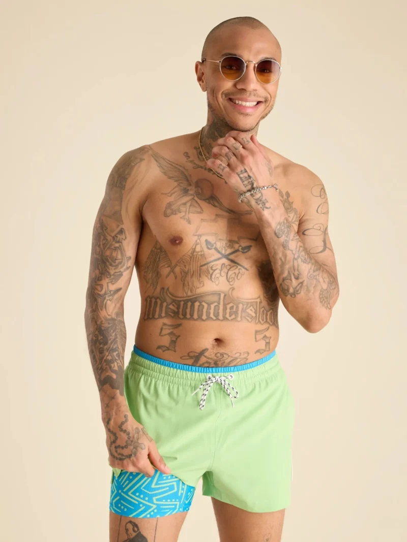 The Squeeze The Days 4" (Classic Lined Swim Trunk)