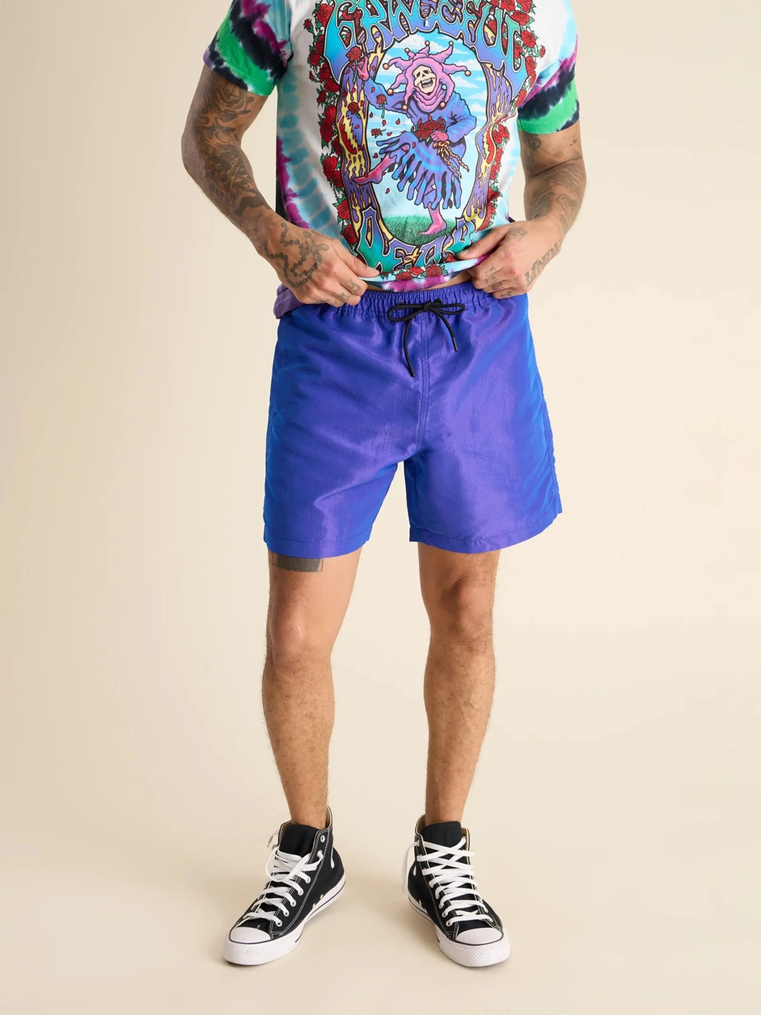 The Steep Purples 6" (Iridescent Freestyle Short) 1 The Steep Purples 6" (Iridescent Freestyle Short)