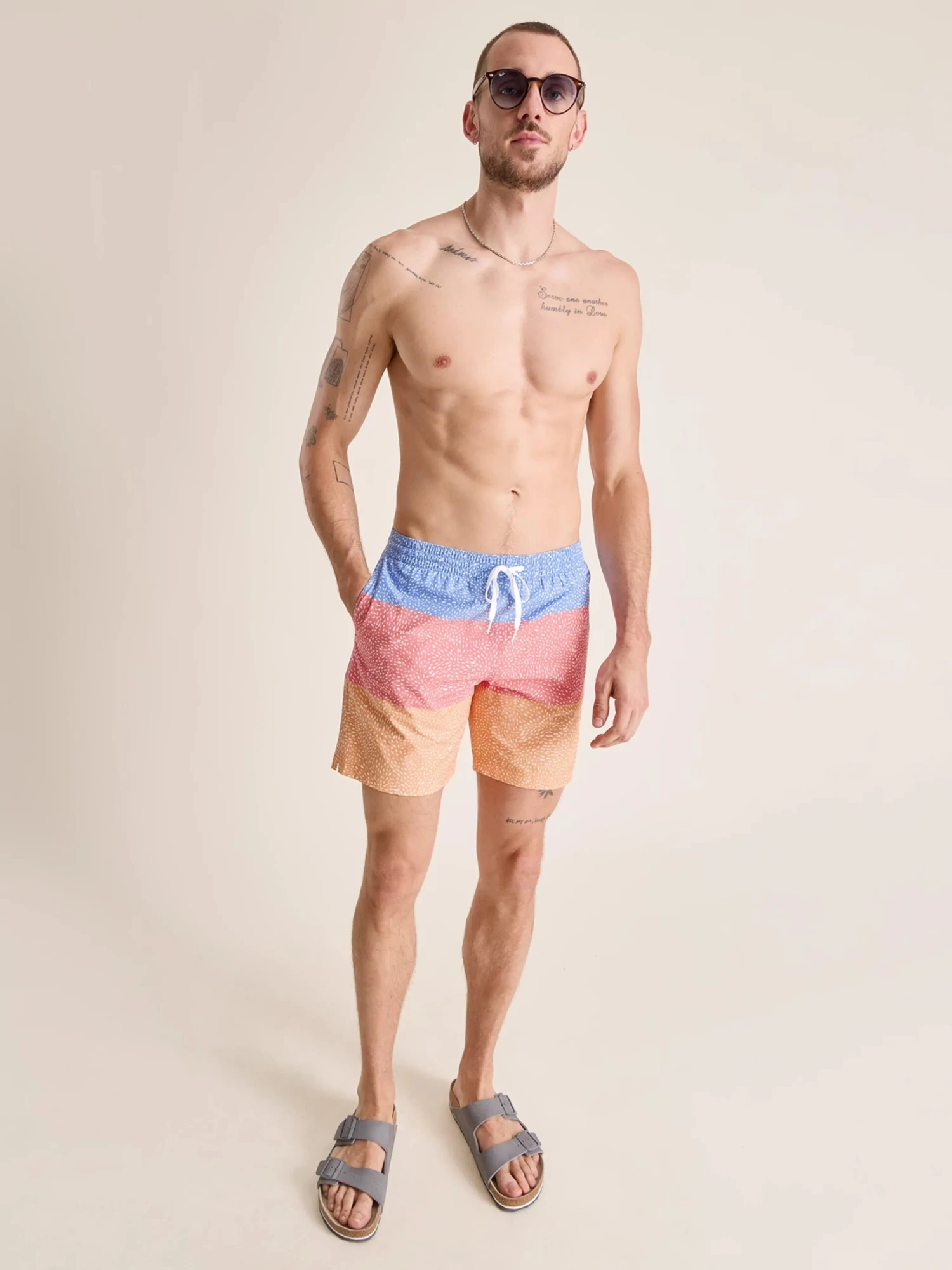 The Sunset Whale Sharks 7" (Classic Lined Swim Trunk) - Image 5