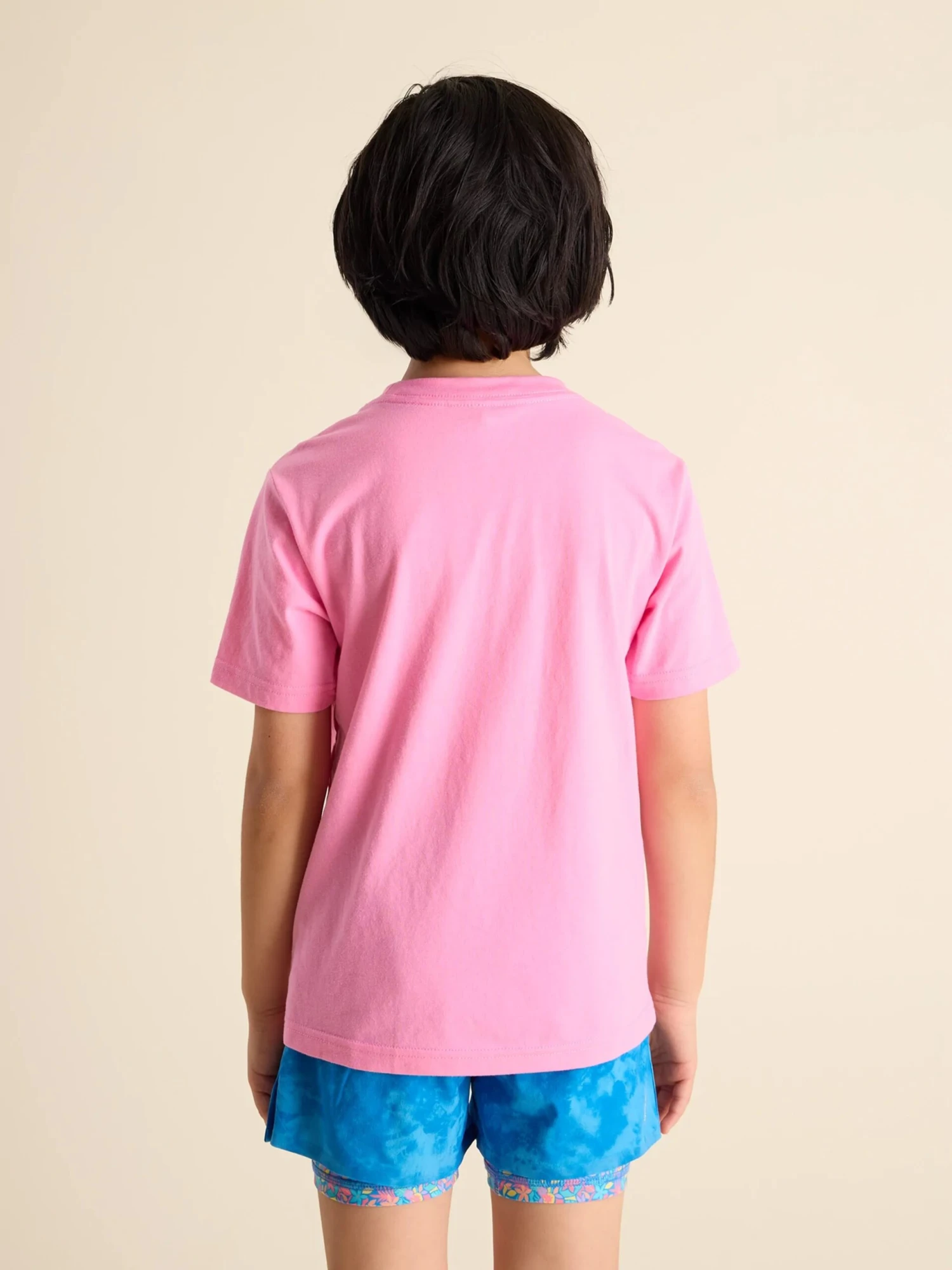 The Surfer (Boys Non Pocket Graphic T-Shirt) - Pink - Image 2