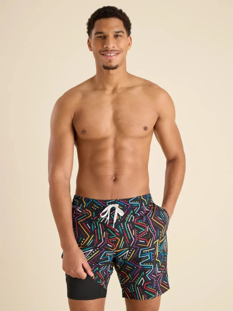 The Zig Zaggers 7" (Classic Lined Swim Trunk)
