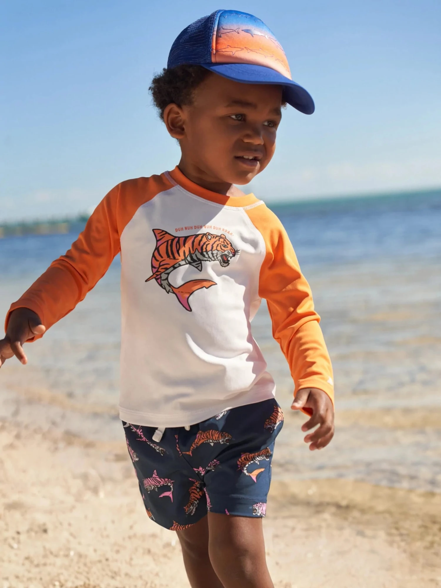 The Tiger Shark (Toddler Rashguard) 1 The Tiger Shark (Toddler Rashguard)