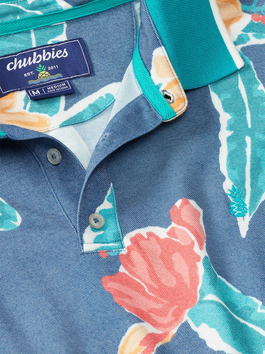 Pique Polo (Floral Reef) 6 Pique Polo (Floral Reef) - Image 6