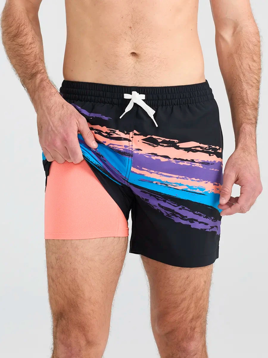 The Photo Finishers 5.5" (Lined Classic Swim Trunk) 1 The Photo Finishers 5.5" (Lined Classic Swim Trunk)