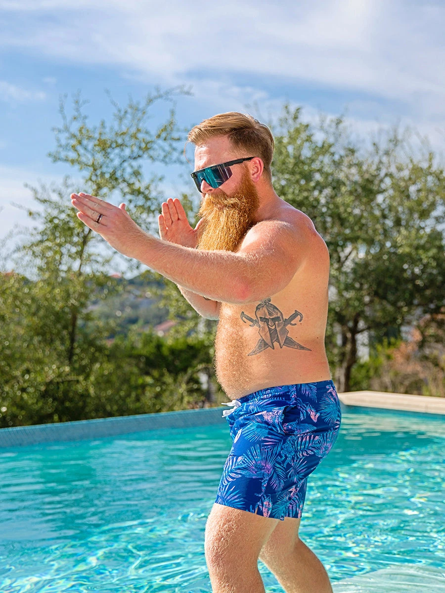 The Prehistoric Blues 5.5" (Classic Swim Trunk) 2 The Prehistoric Blues 5.5" (Classic Swim Trunk) - Image 2