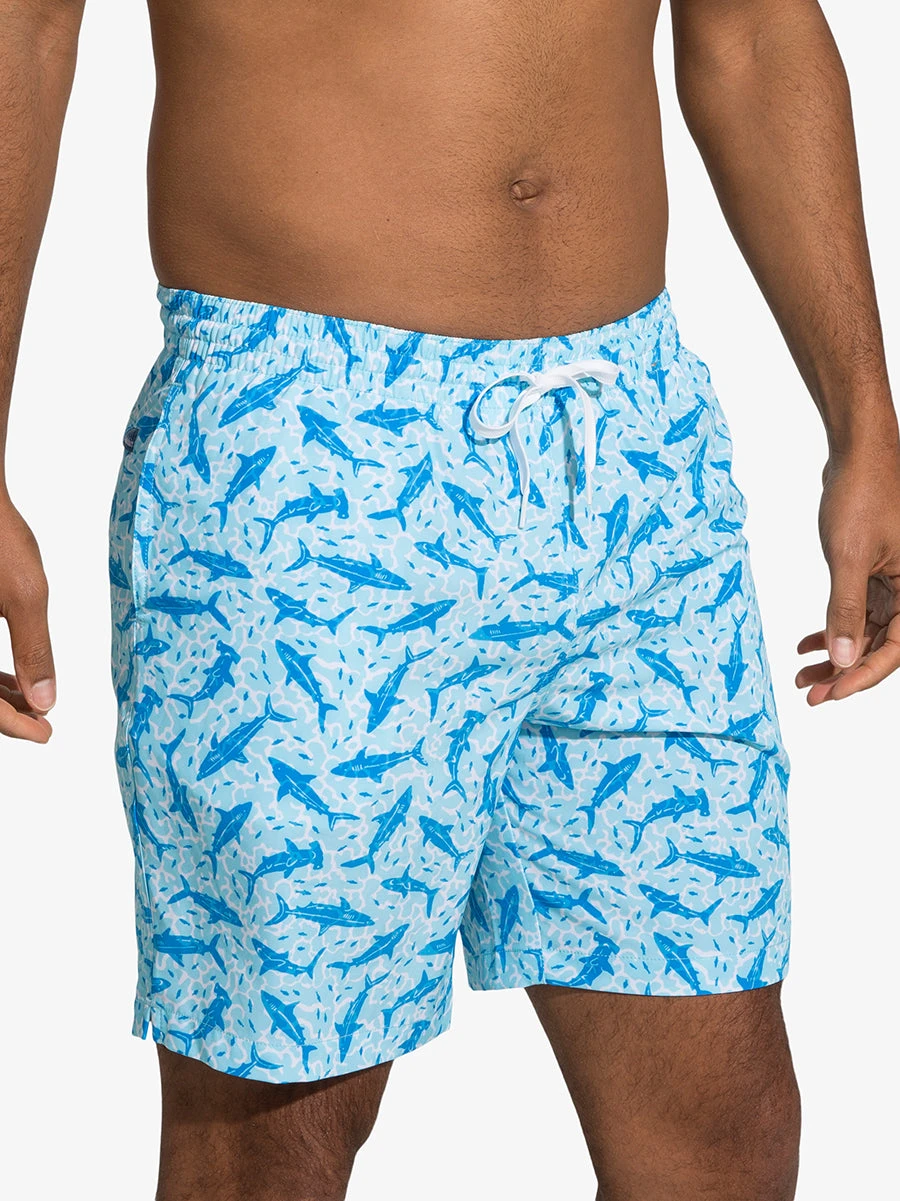 The Shark Sides 7" (Classic Swim Trunk) 2 The Shark Sides 7" (Classic Swim Trunk) - Image 2