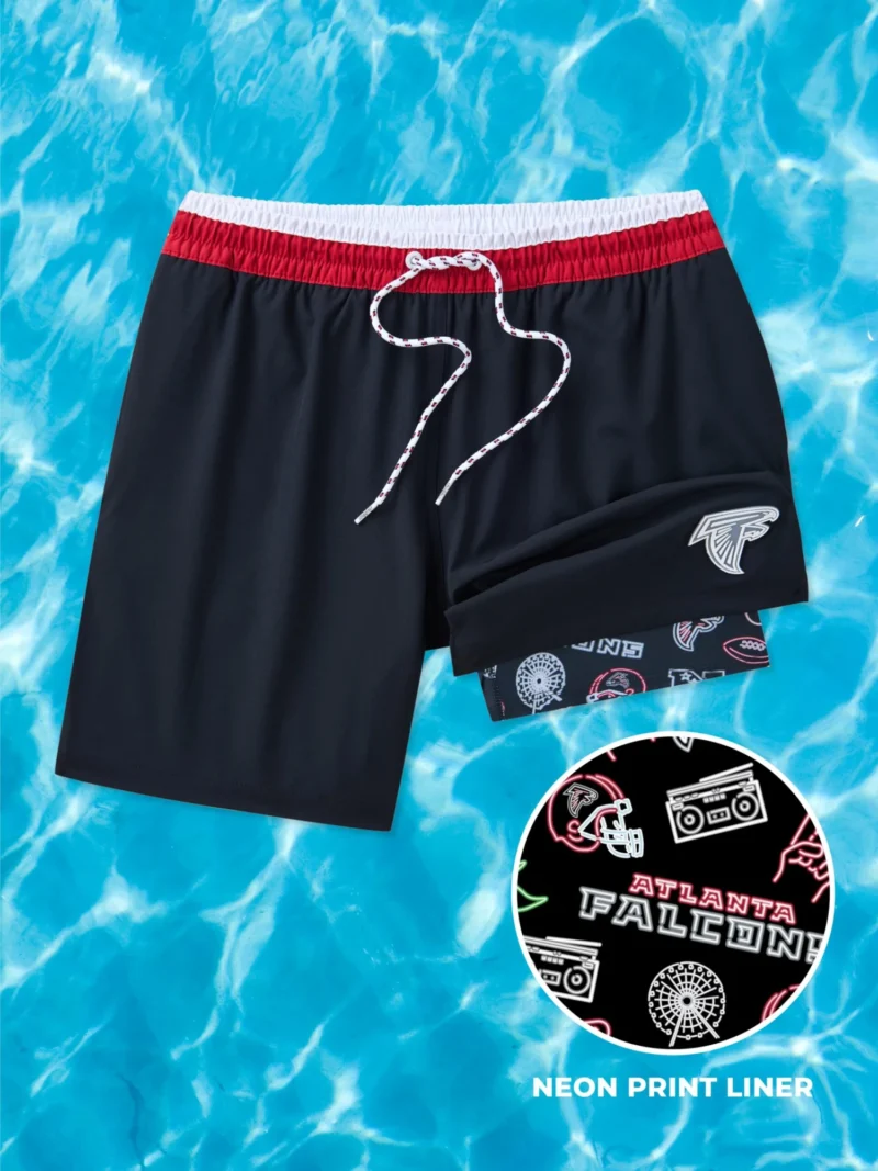 The Falcons 5.5" (NFL Classic Lined Swim Trunks)