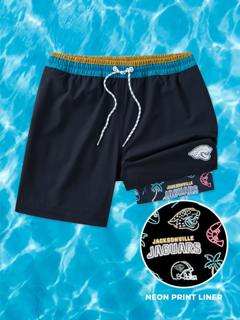 The Jaguars 5.5" (NFL Classic Lined Swim Trunks)