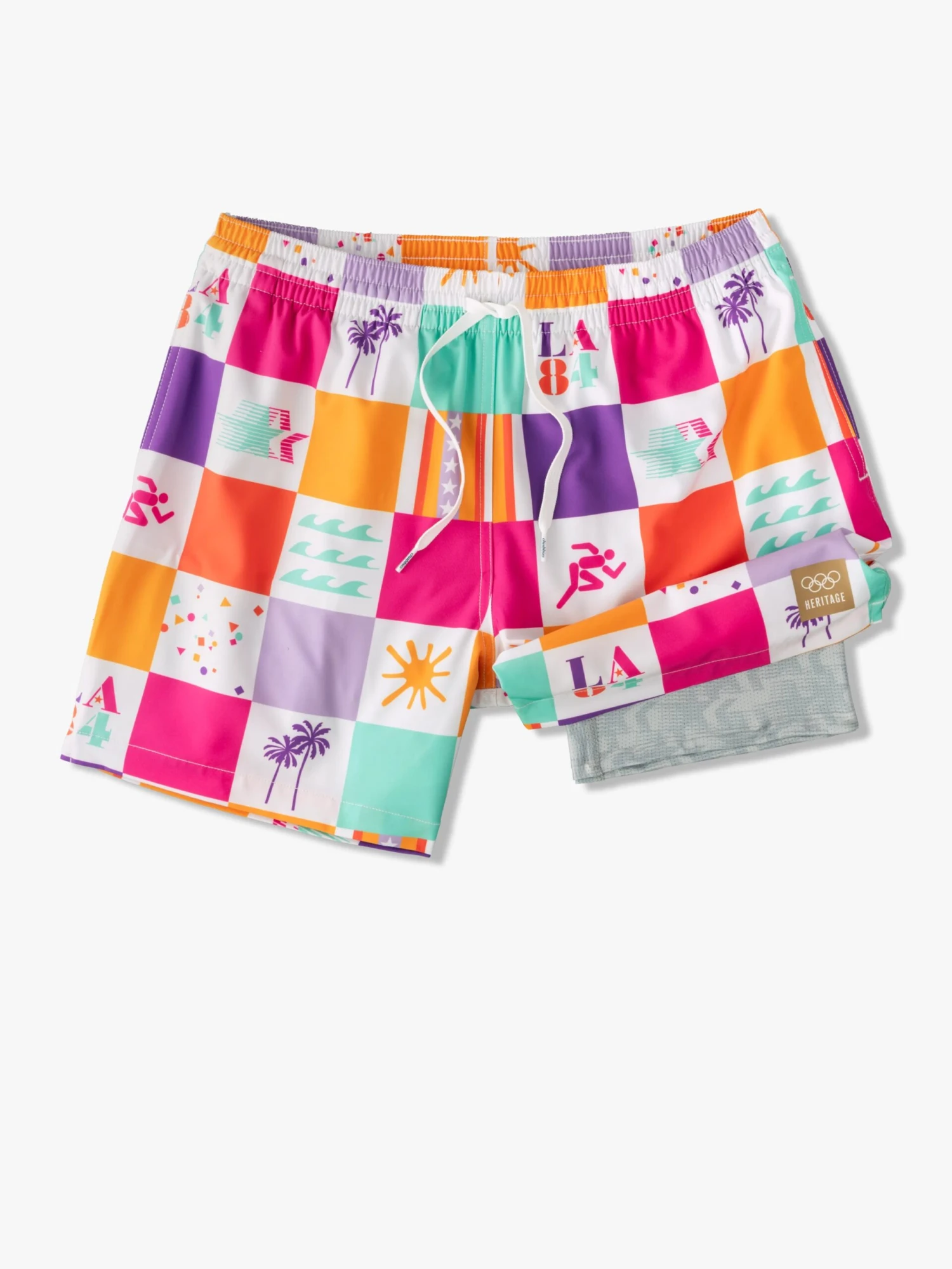 The Summer Of '84 5.5" (Classic Lined Swim Trunk) 1 The Summer Of '84 5.5" (Classic Lined Swim Trunk)