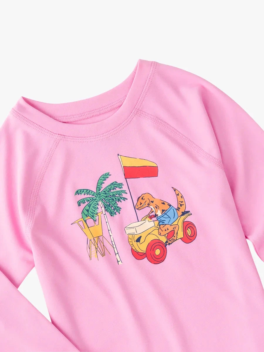The Dino Racers (Toddler Rashguard) 6 The Dino Racers (Toddler Rashguard) - Image 6