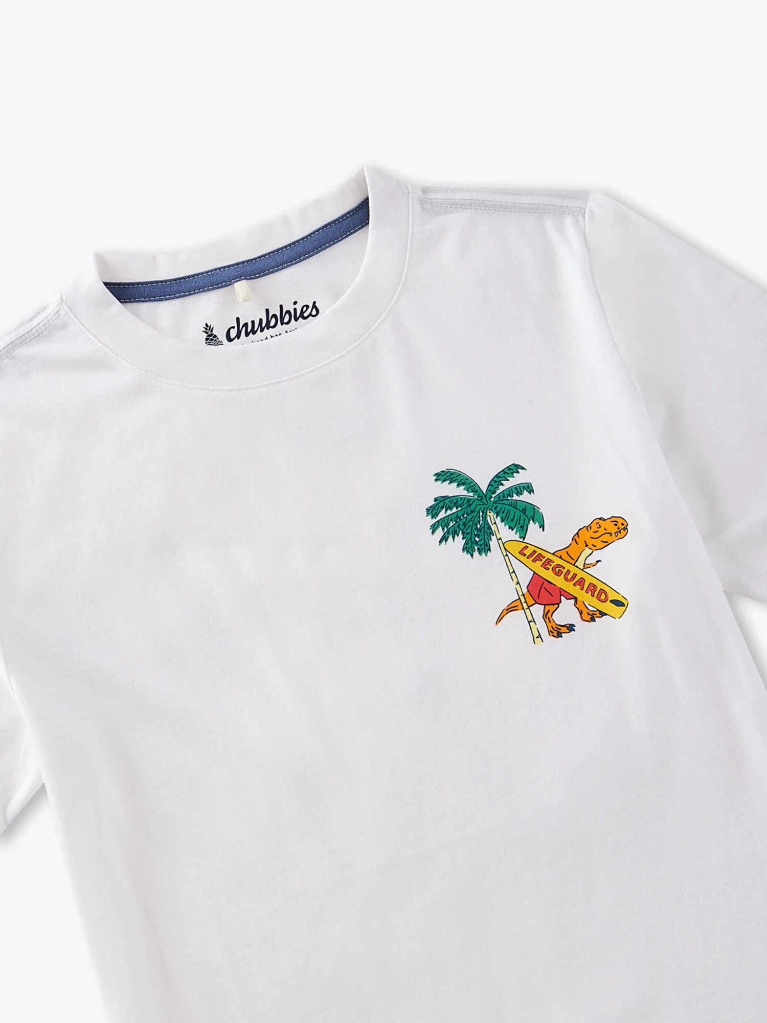 The Lifeguard Dino (Boys Non Pocket T-Shirt) 5 The Lifeguard Dino (Boys Non Pocket T-Shirt) - Image 5